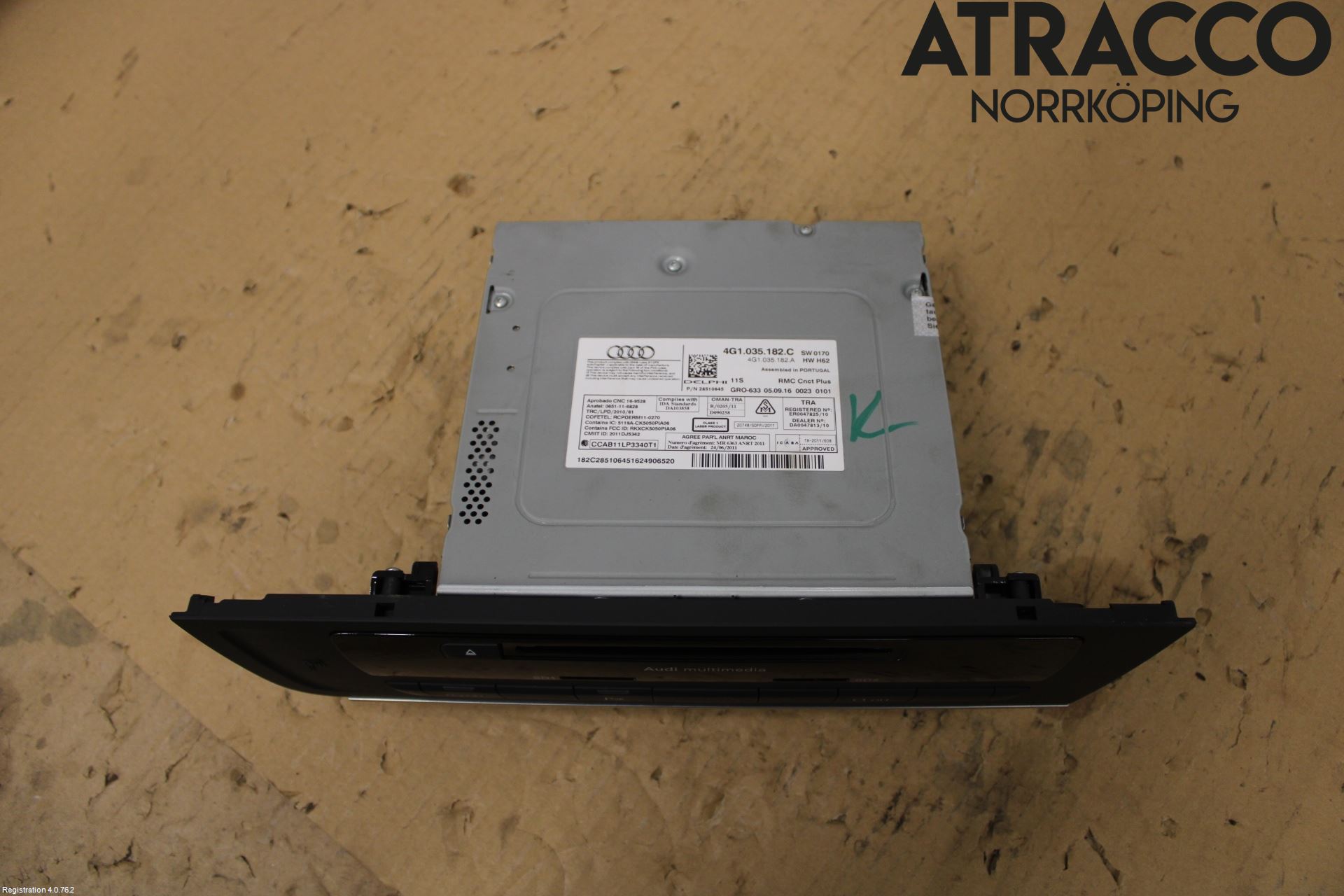 Audi A6/S6 4G 11-18 Stereo Radio Med Cd