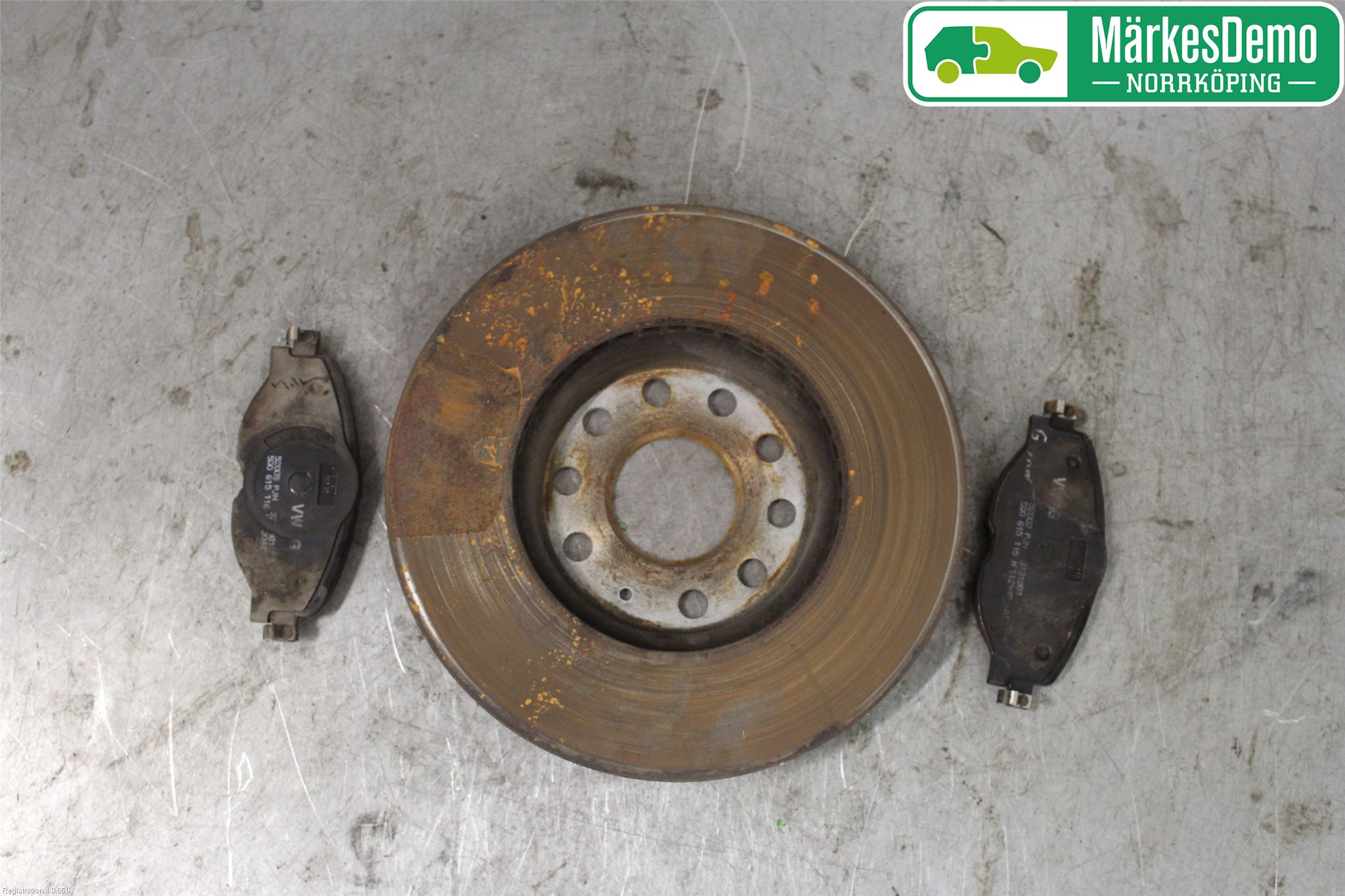 Audi A3/S3 8V 13-20 Bremseskive Foran