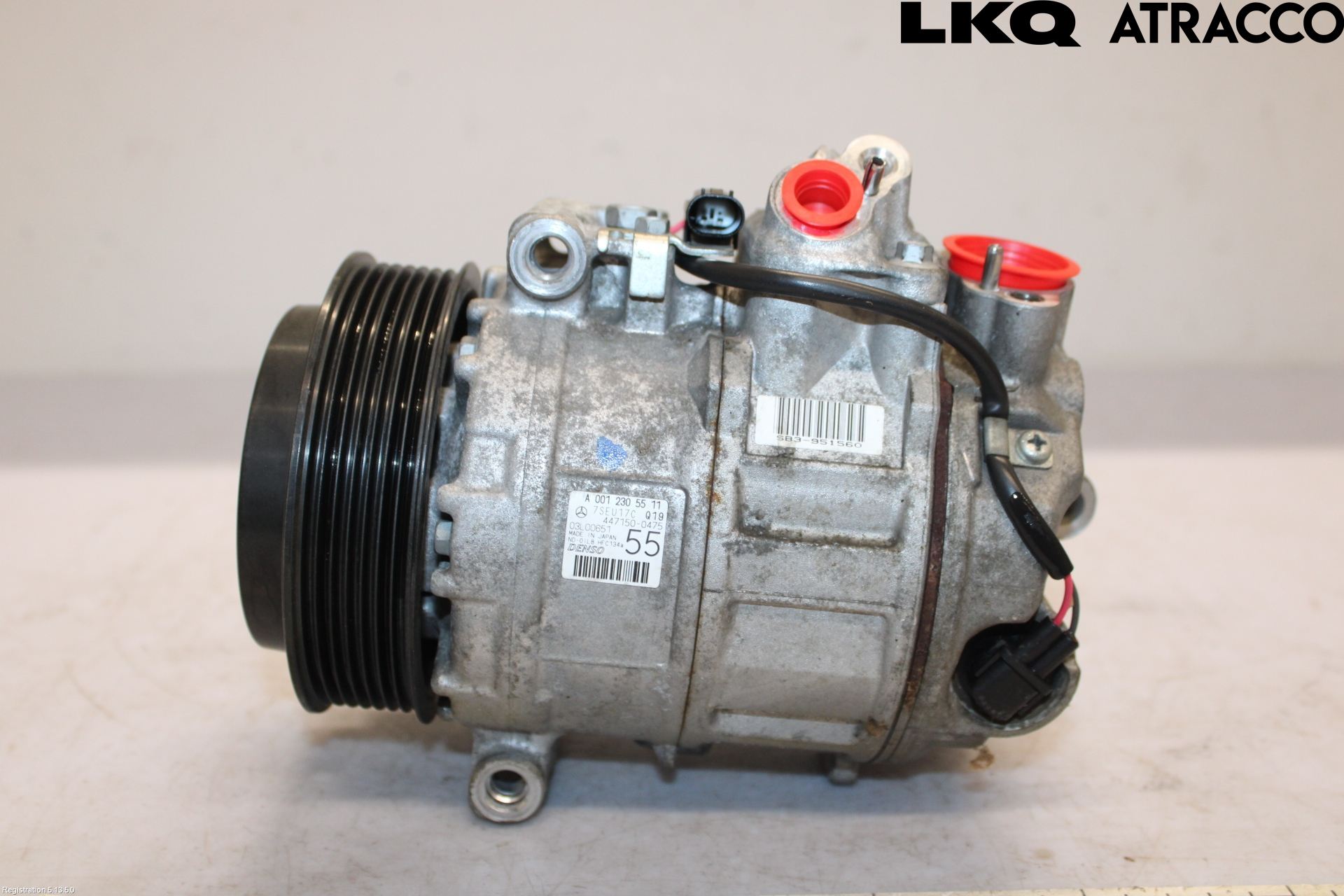 Mercedes-Benz MB CLK (C209) 02-09 Varme Ac Kompressor