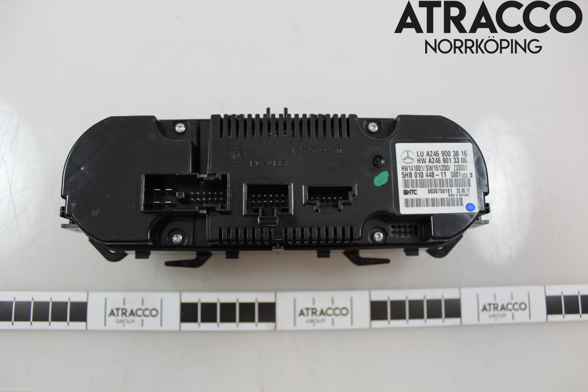 Mercedes-Benz MB B-KLASS (W246/W242) 12-19 Varmeapparat Panel(Regulering)