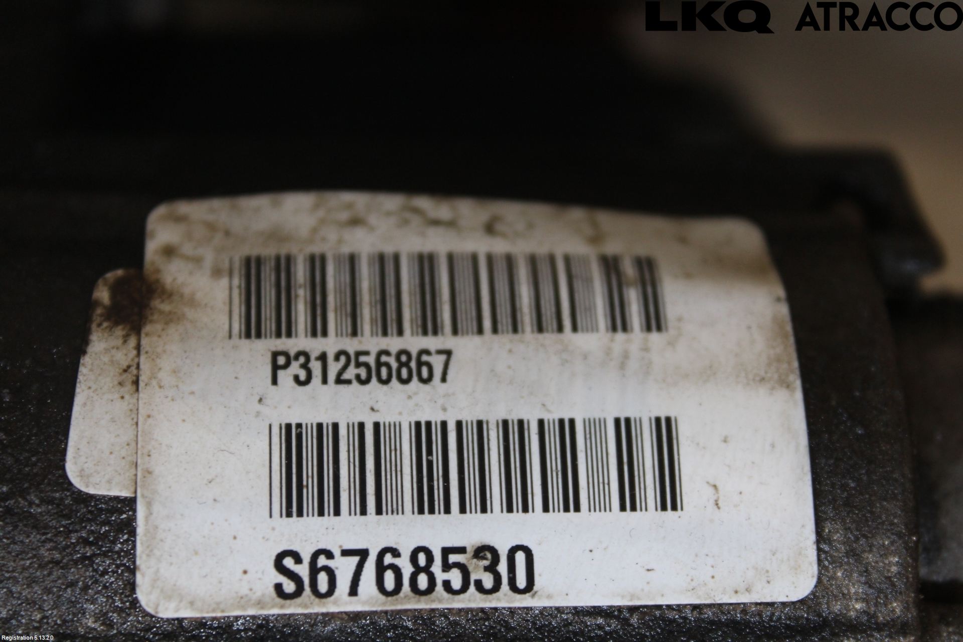 Volvo XC70 08-13 Bakaksel Kardang Bak -Diff