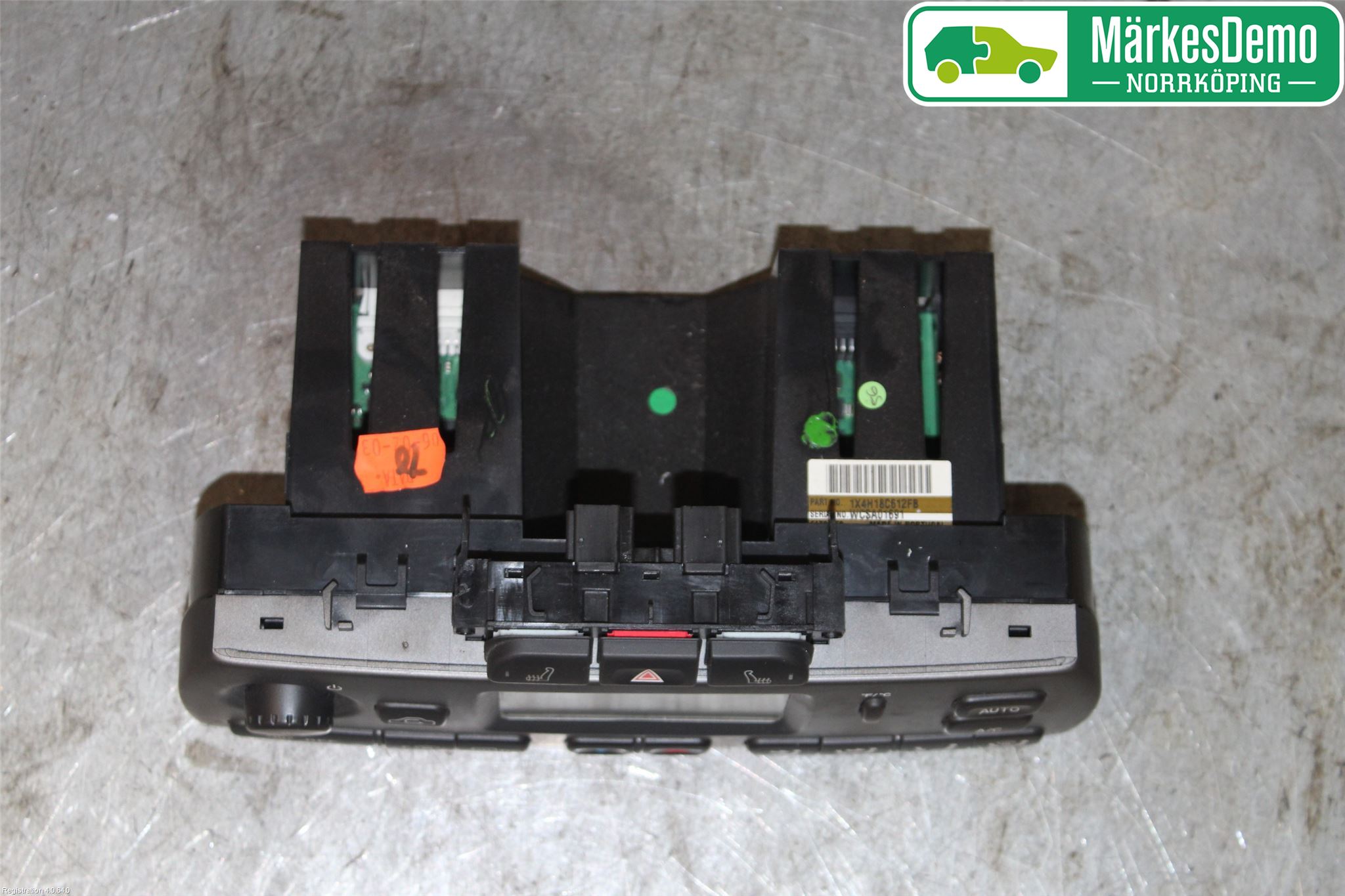 Jaguar X-TYPE Varmeapparat Panel(Regulering)