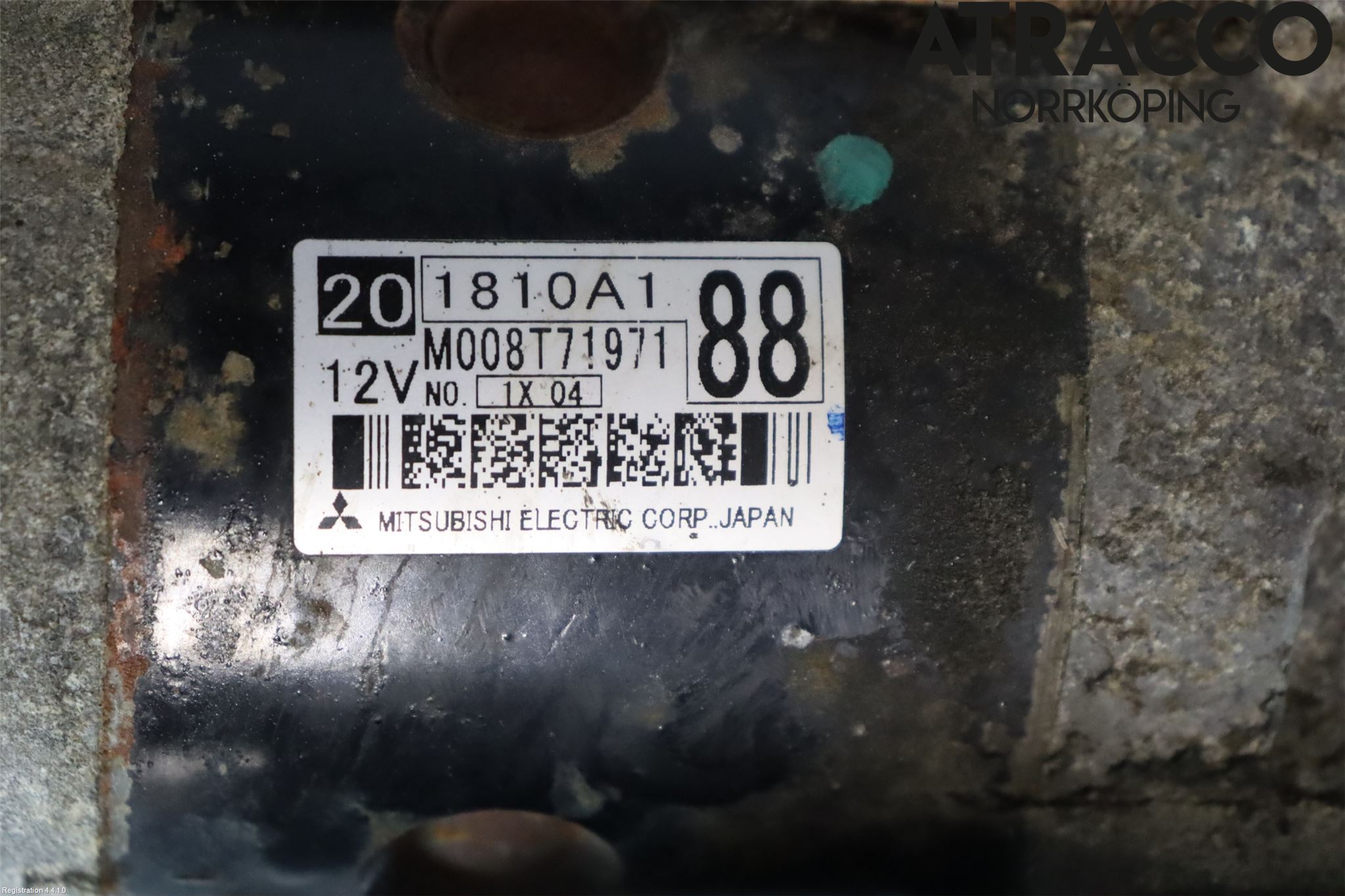 Mitsubishi ASX 10-22 Startmotor Diesel