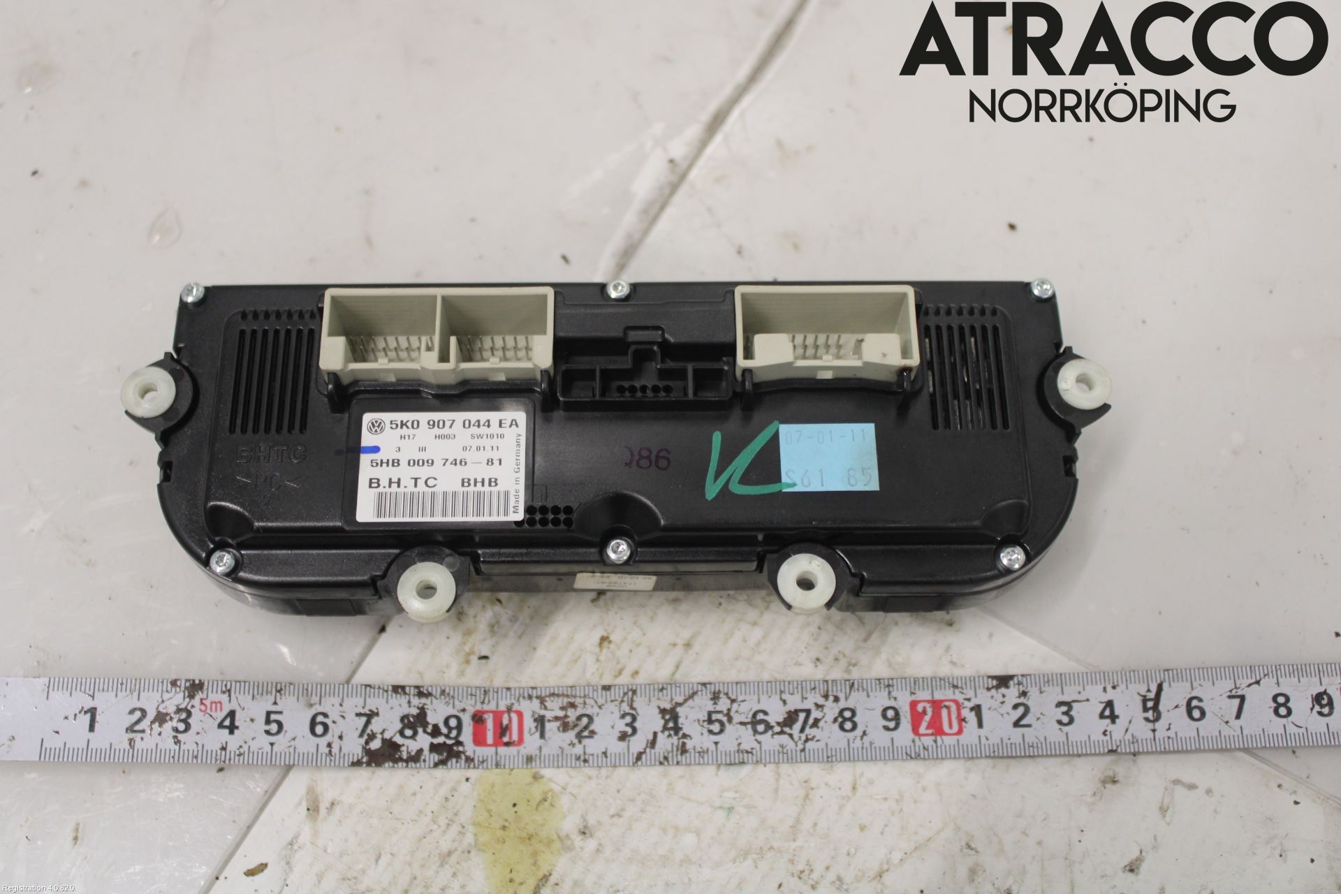 Volkswagen VW PASSAT 11-14 Varmeapparat Panel(Regulering)