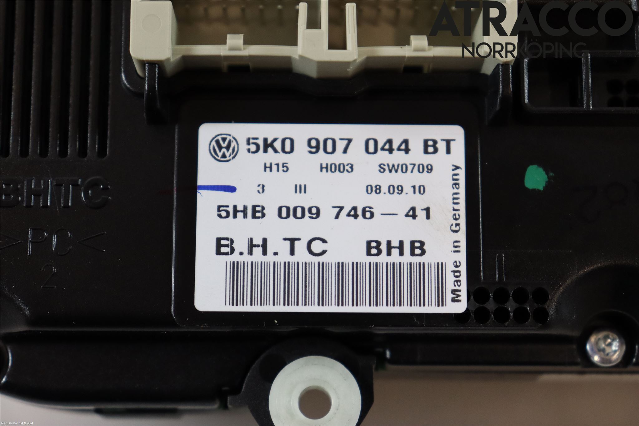 Volkswagen VW PASSAT 05-11 Varmeapparat Panel(Regulering)