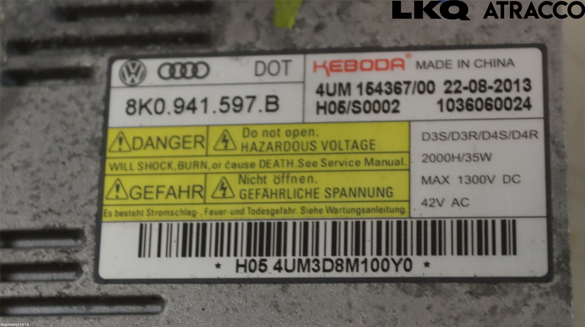 Skoda OCTAVIA (5E) 13-20 Styreenhet Xenon