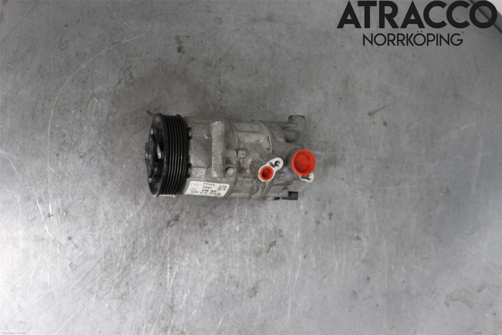 Volkswagen VW GOLF / E-GOLF VII 13-20 Varme Ac Kompressor