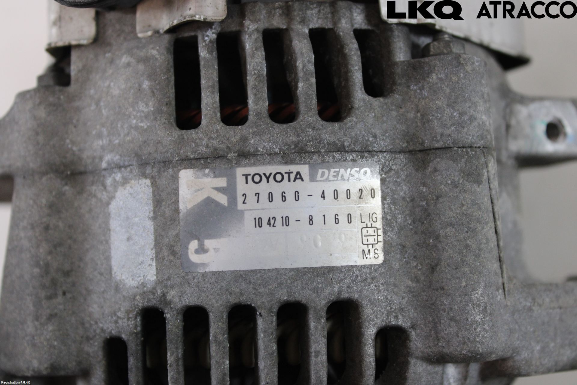 Toyota YARIS XP90 06-11 Dynamo