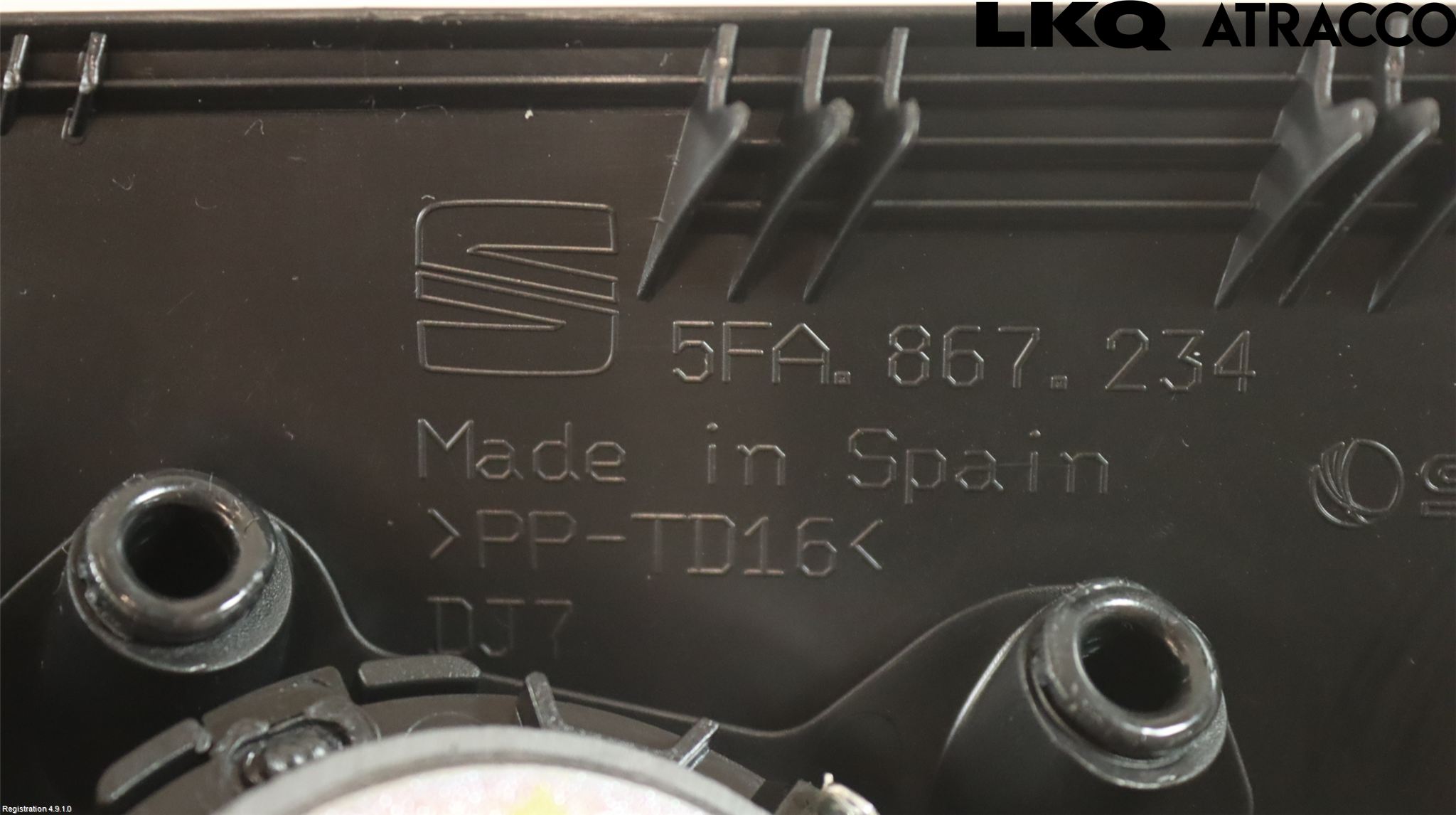 Seat LEON 20- Innr Deksel A-B-C Stolpe