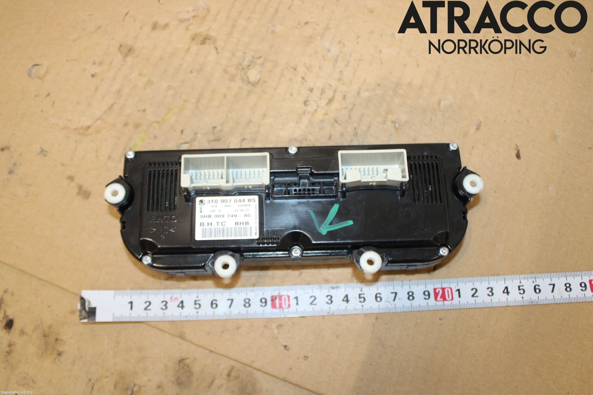 Skoda OCTAVIA (1Z) 05-13 Varmeapparat Panel(Regulering)