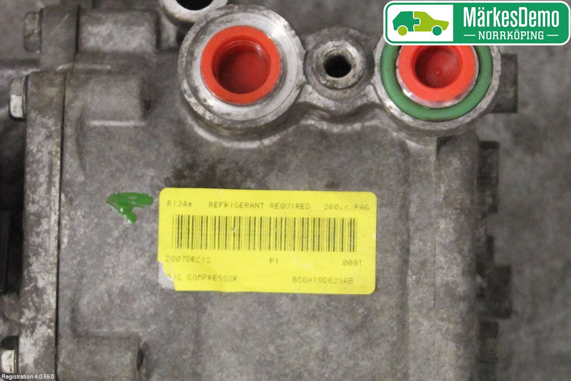 Ford FIESTA     06-08 Varme Ac Kompressor
