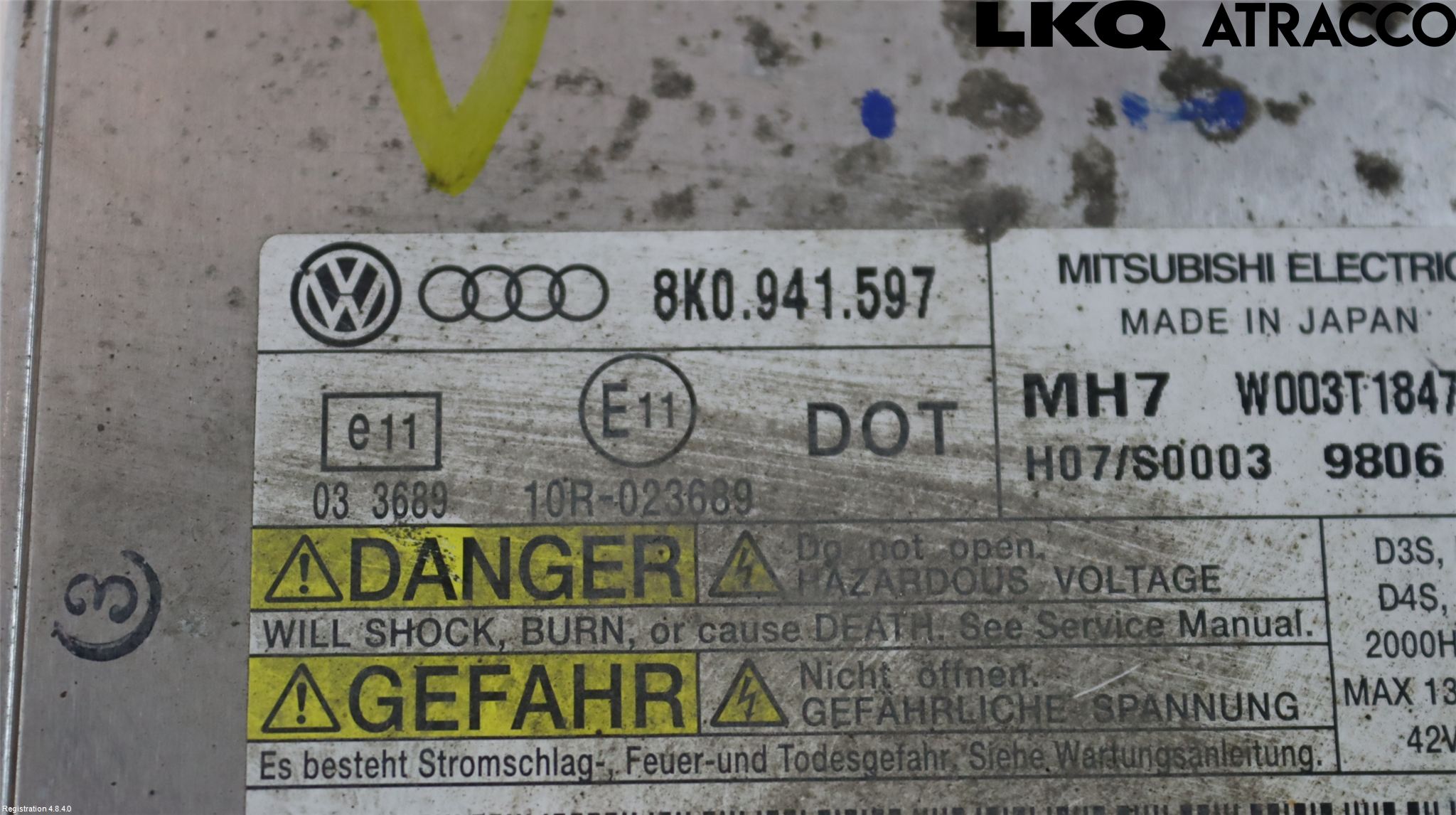 Audi A3/S3 05-13 Styreenhet Xenon