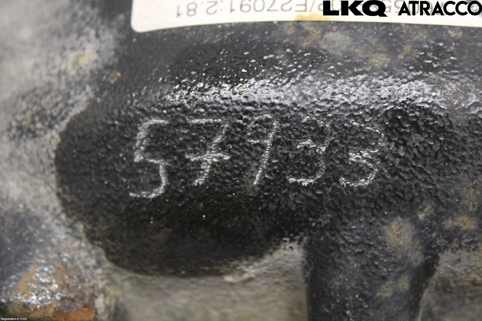 BMW 3 F30/F31/F80 12-19 Bakaksel Kardang Bak -Diff