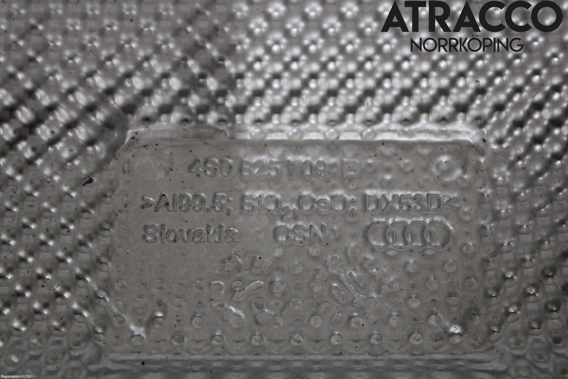 Audi R8 Bunnplate U Motor-Gear-Dørk