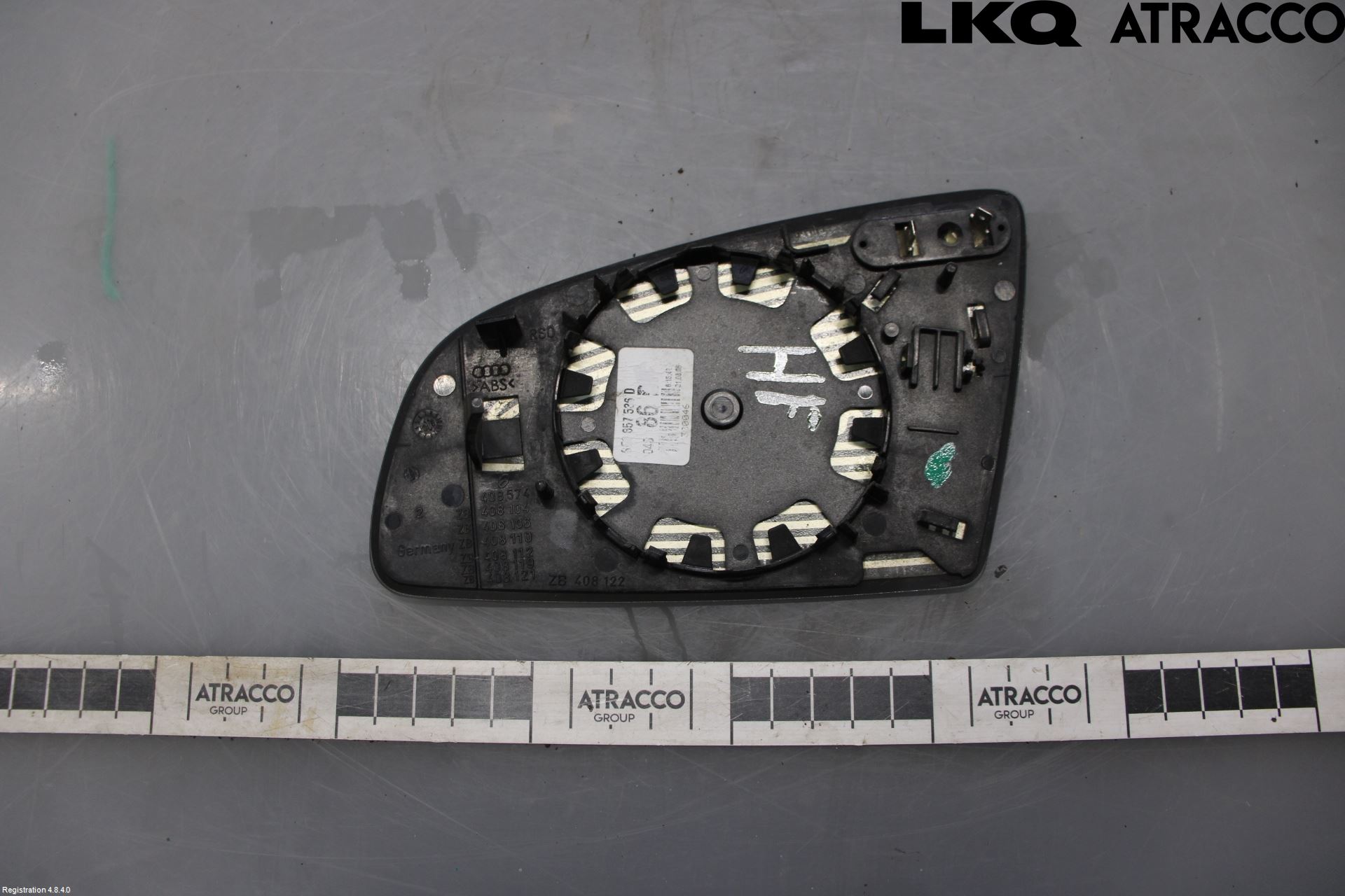 Audi A6/S6     05-11 Speil Glass H