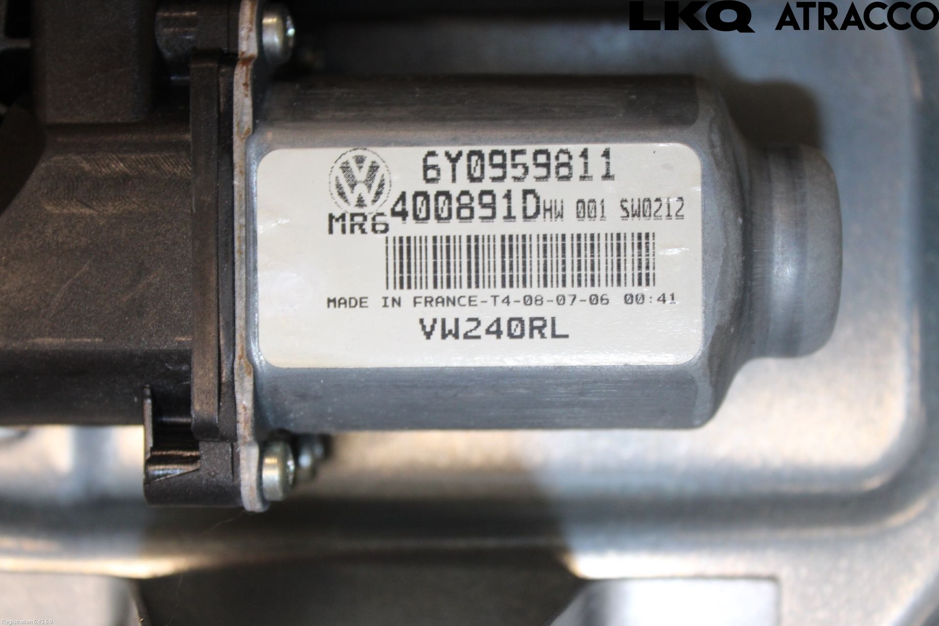 Volkswagen VW POLO 05-09 Vindusheis El Komp
