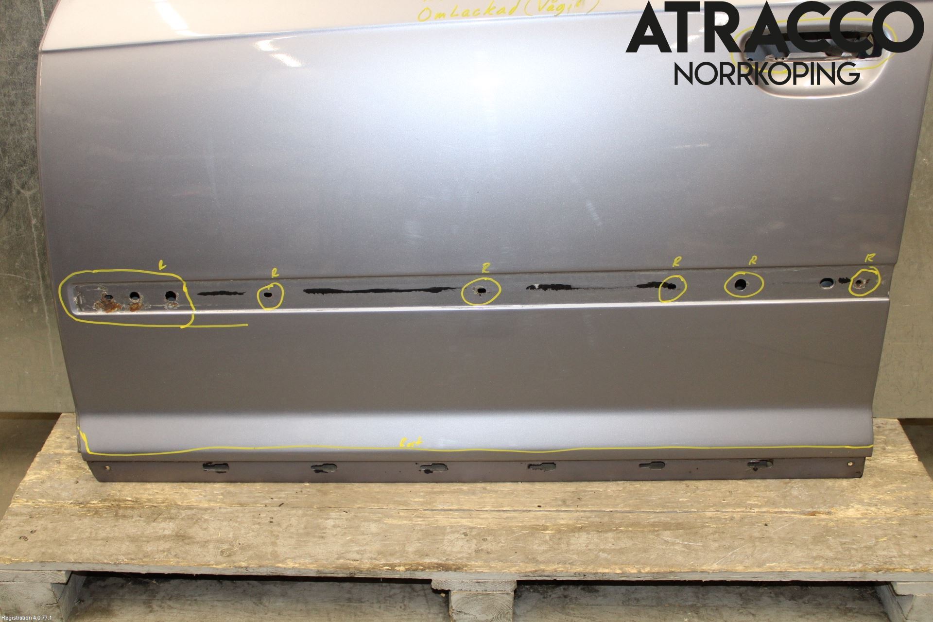 Audi A3/S3 05-13 Dør 4D Foran Venstre