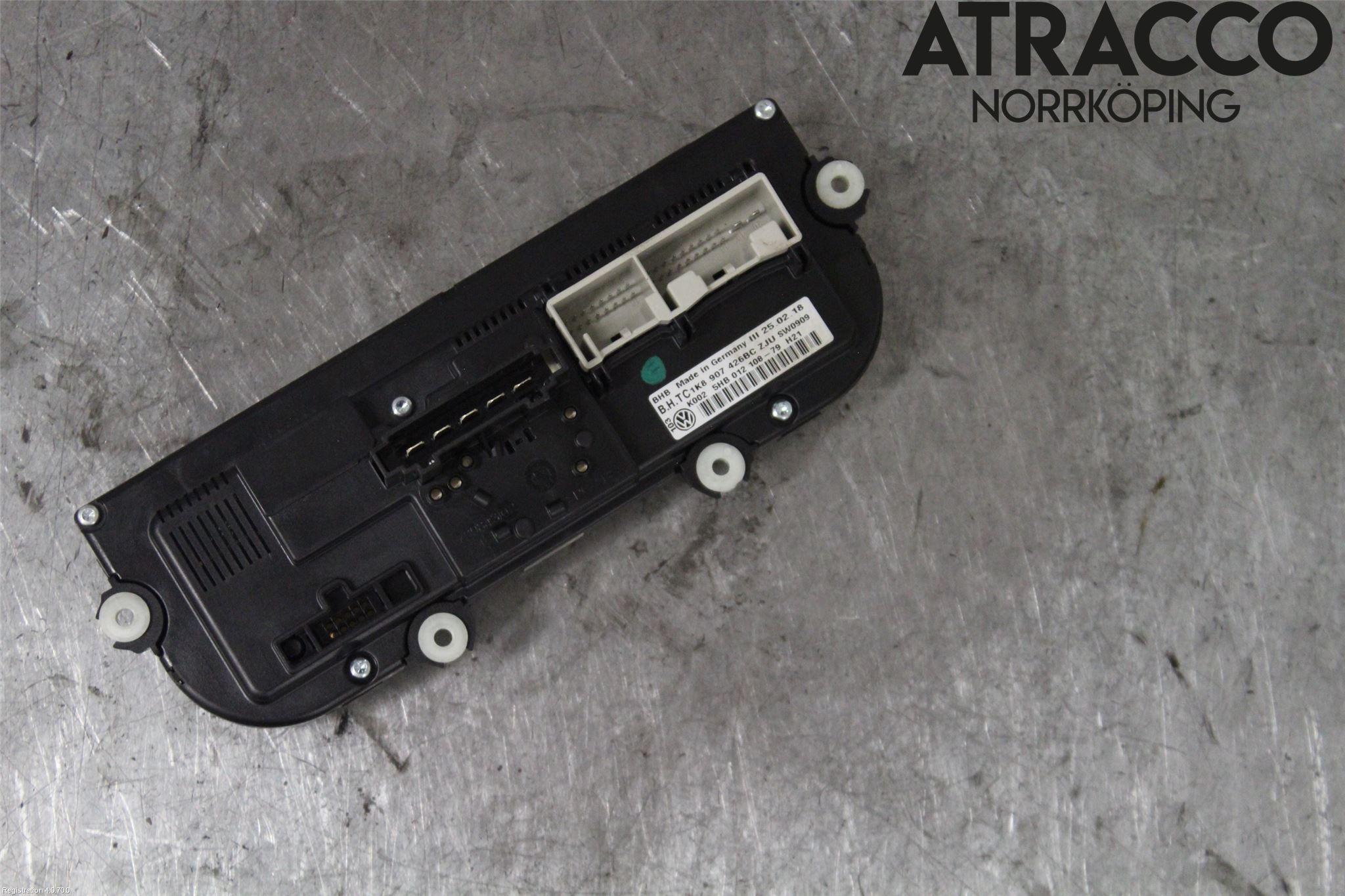 Volkswagen VW CADDY 16-20 Varmeapparat Panel(Regulering)