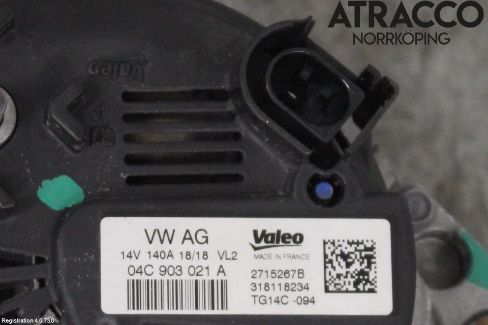 Volkswagen VW GOLF / E-GOLF VII 13-20 Dynamo