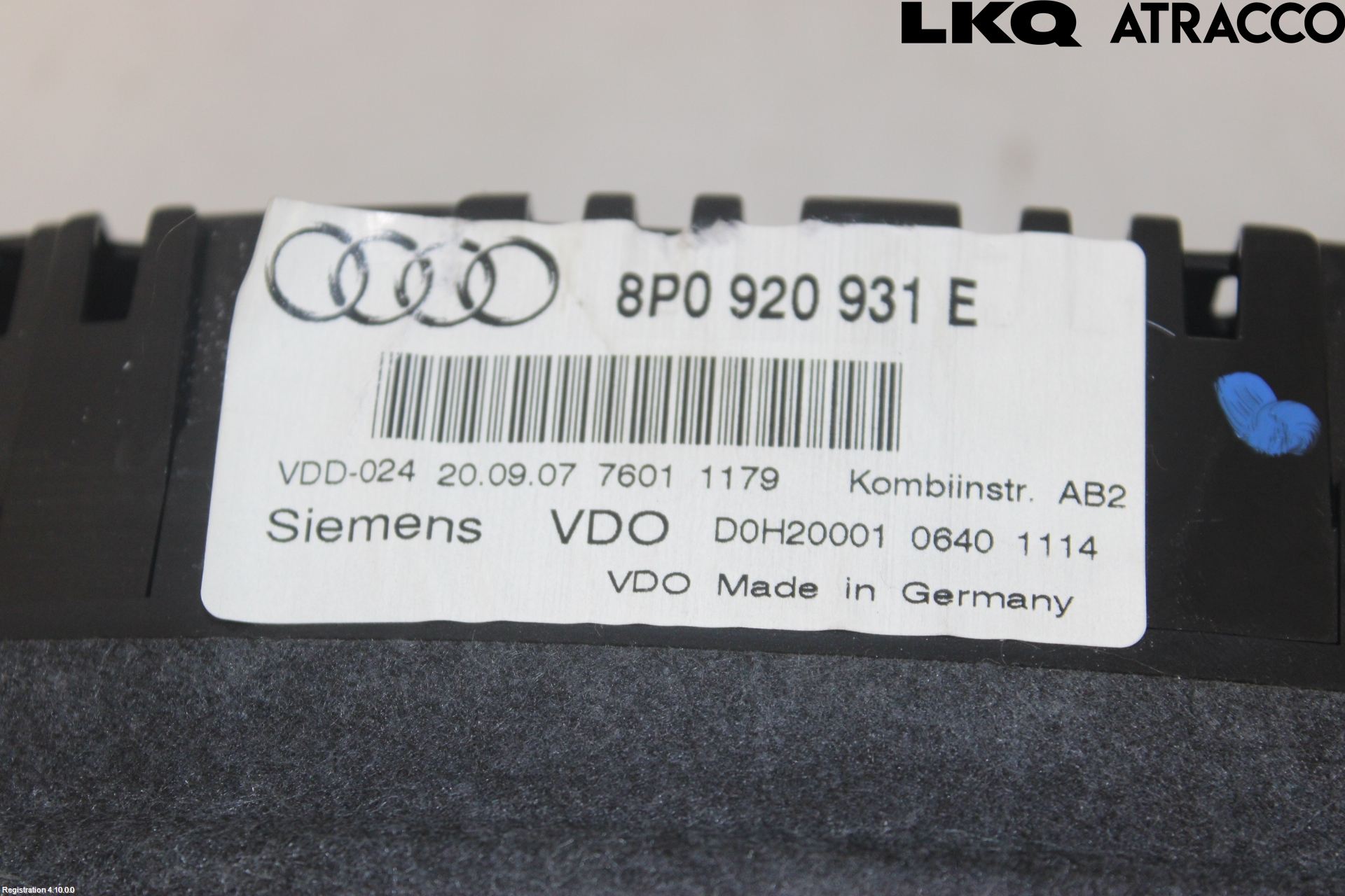 Audi A3/S3 05-13 Instr Kombinert