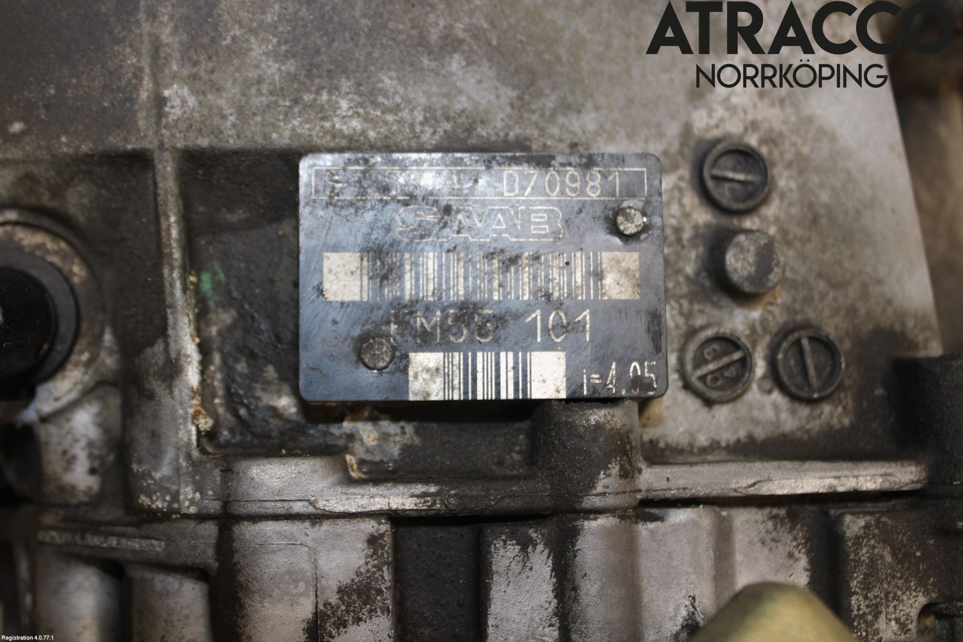 Saab 9-3 VER 2 Gearkasse 5 Trinn