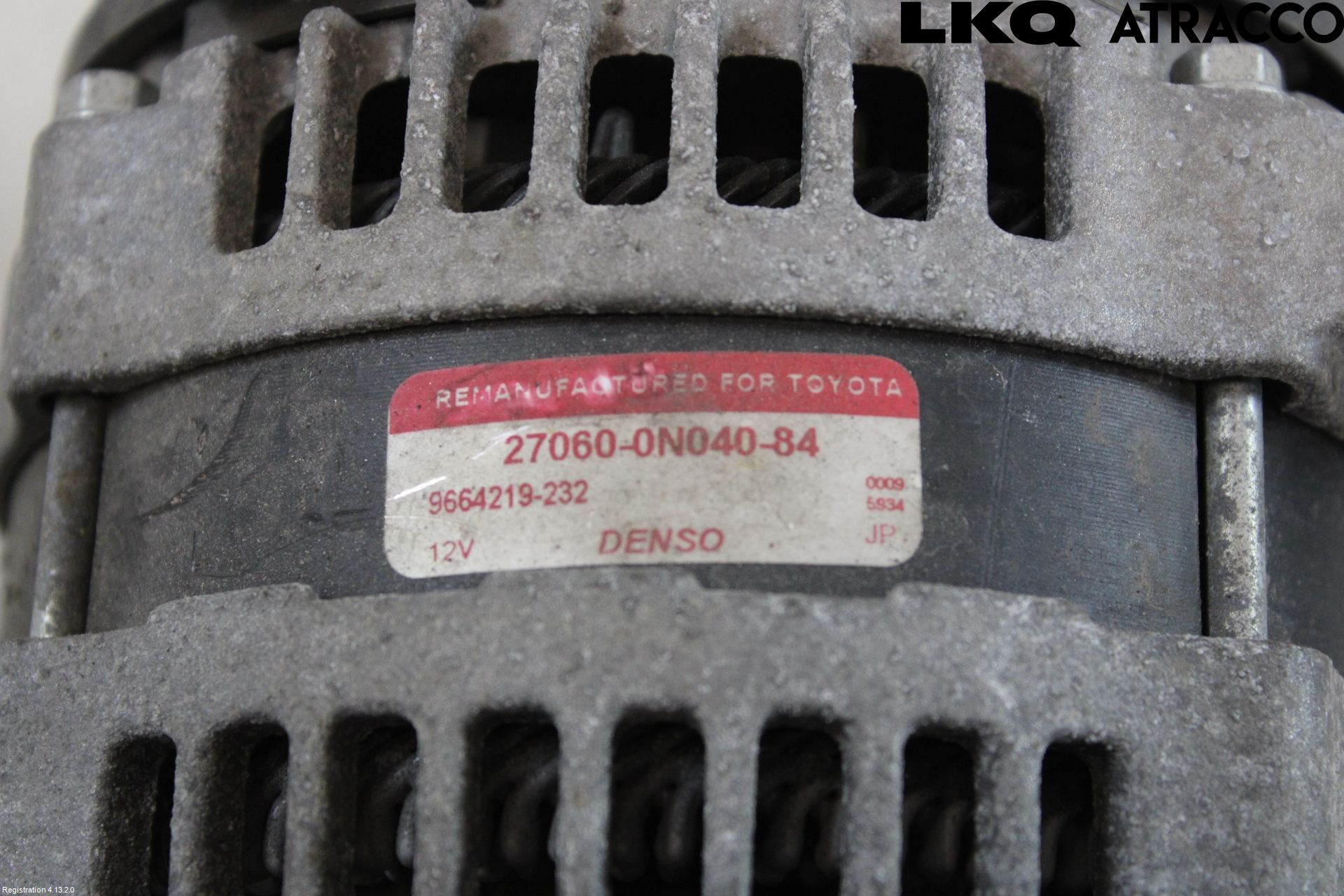 Toyota AURIS 10-12 Dynamo