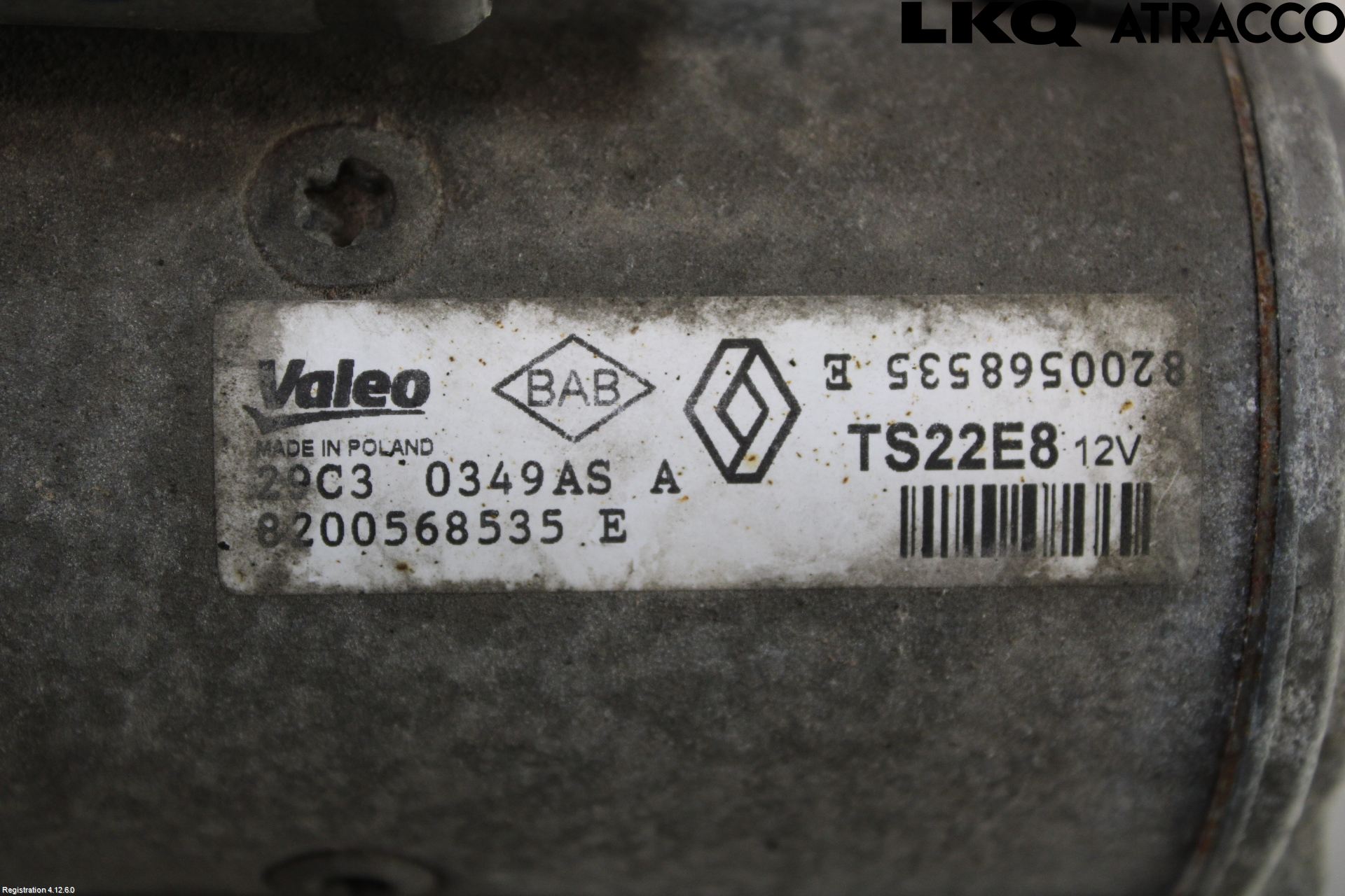 Renault MASTER III  10-14 Startmotor Diesel