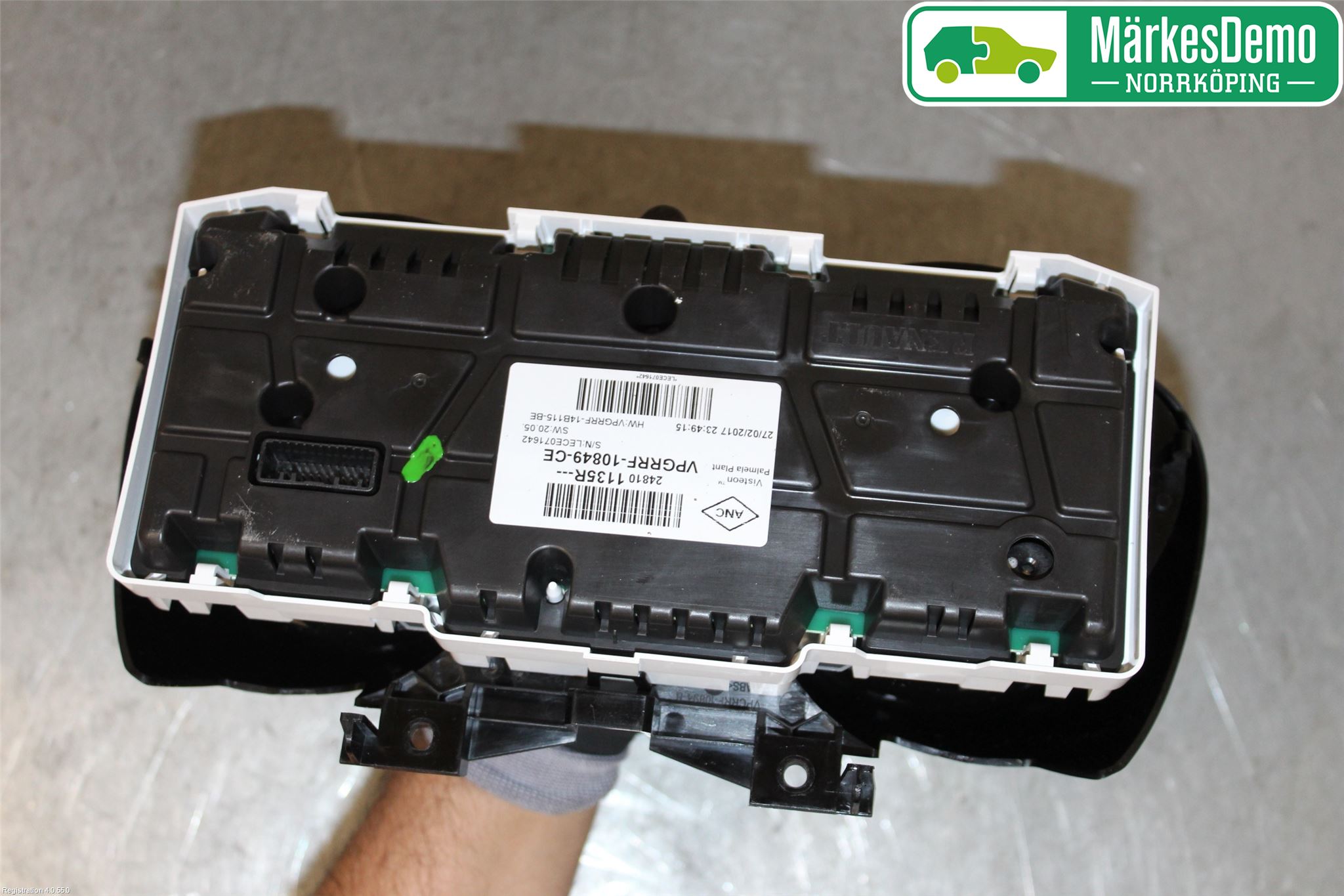 Renault CLIO IV 16-19 Instr Kombinert