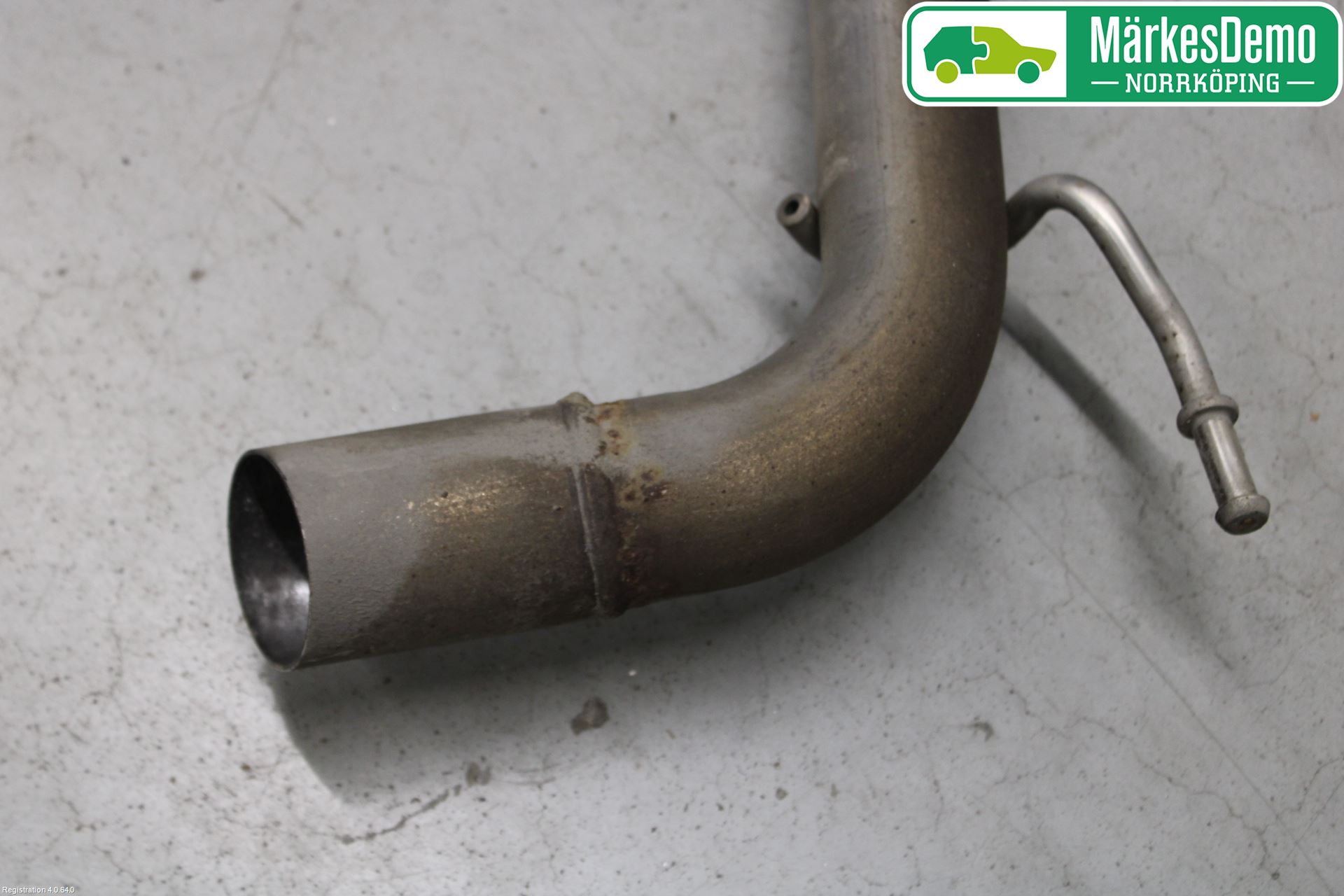 Volkswagen VW GOLF VI 09-13 Eksos Bakre Potte