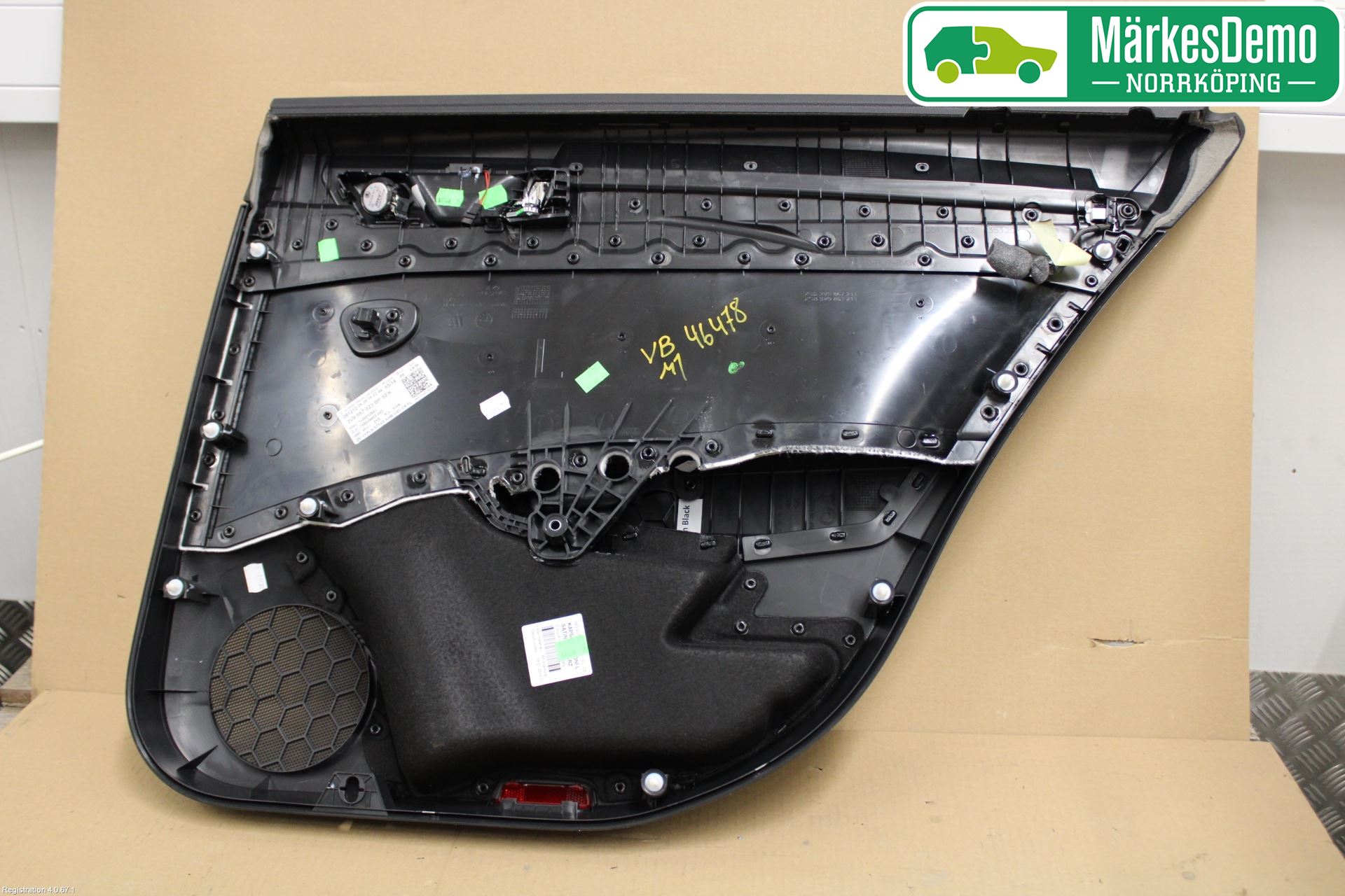 Skoda SUPERB 16-24 Innr Dørtrekk Venstre