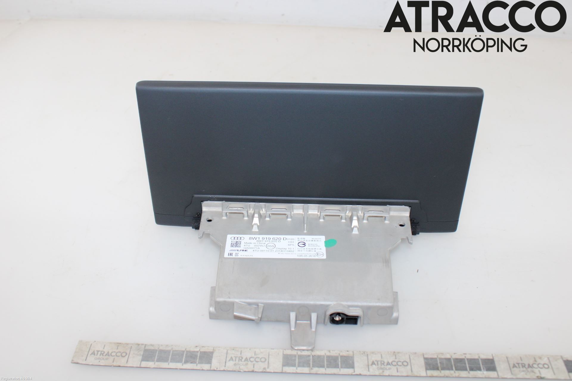 Audi A4/S4 B9 20- Instr Skjerm Dvd-Gps-Ac-Tlf