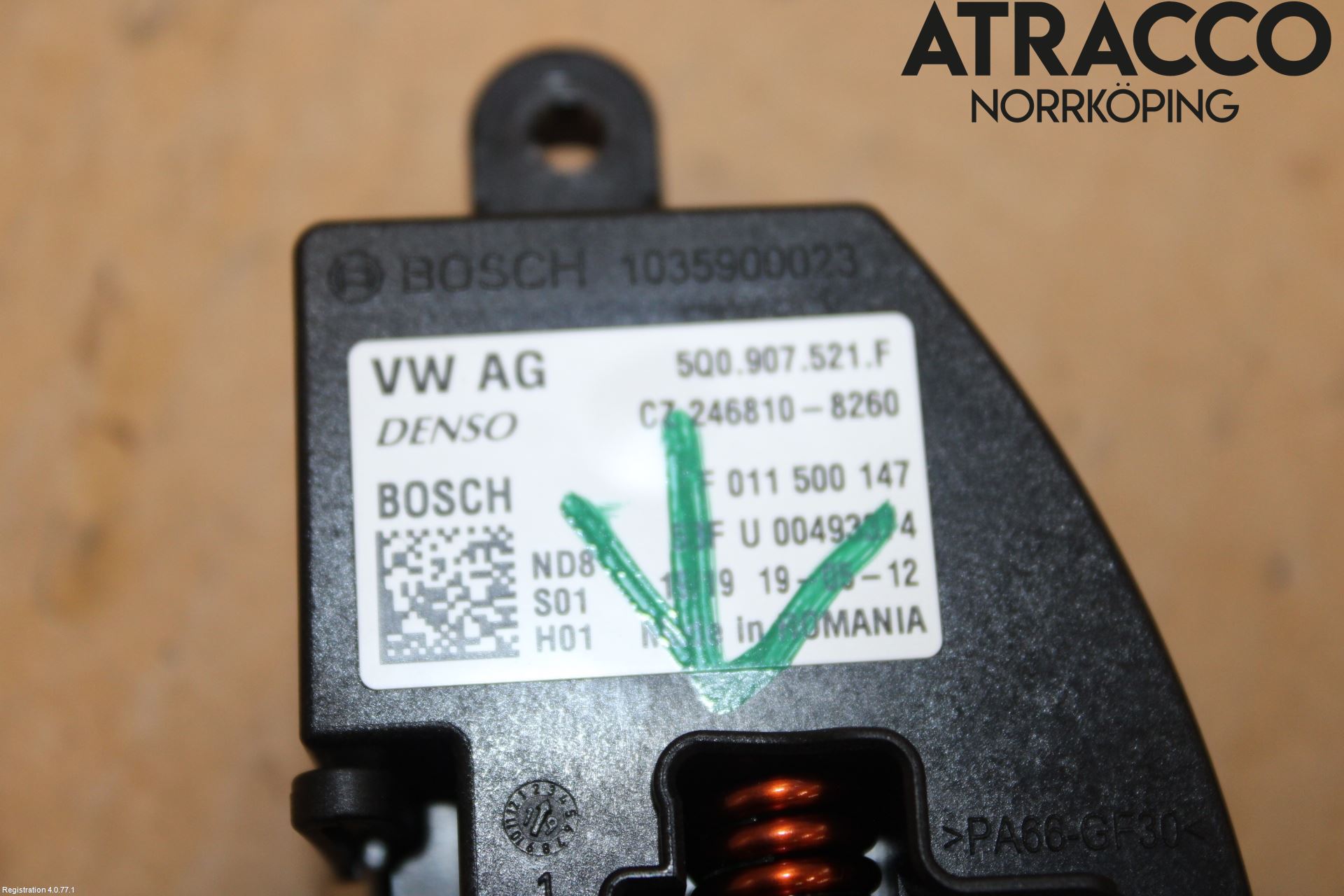 Skoda OCTAVIA (5E) 13-20 Varmeapparat Viftemotstand