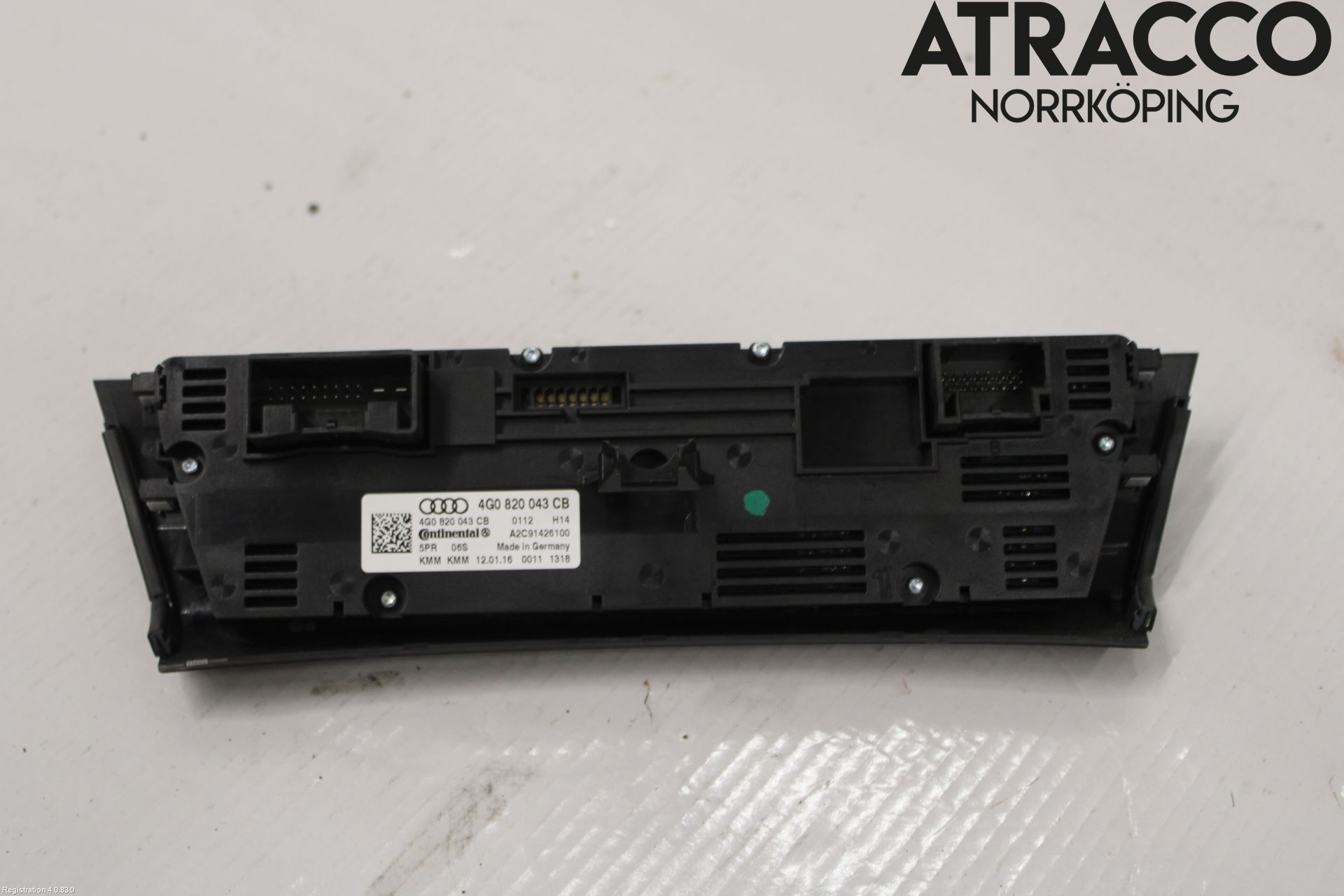 Audi A6/S6 4G 11-18 Varmeapparat Panel(Regulering)