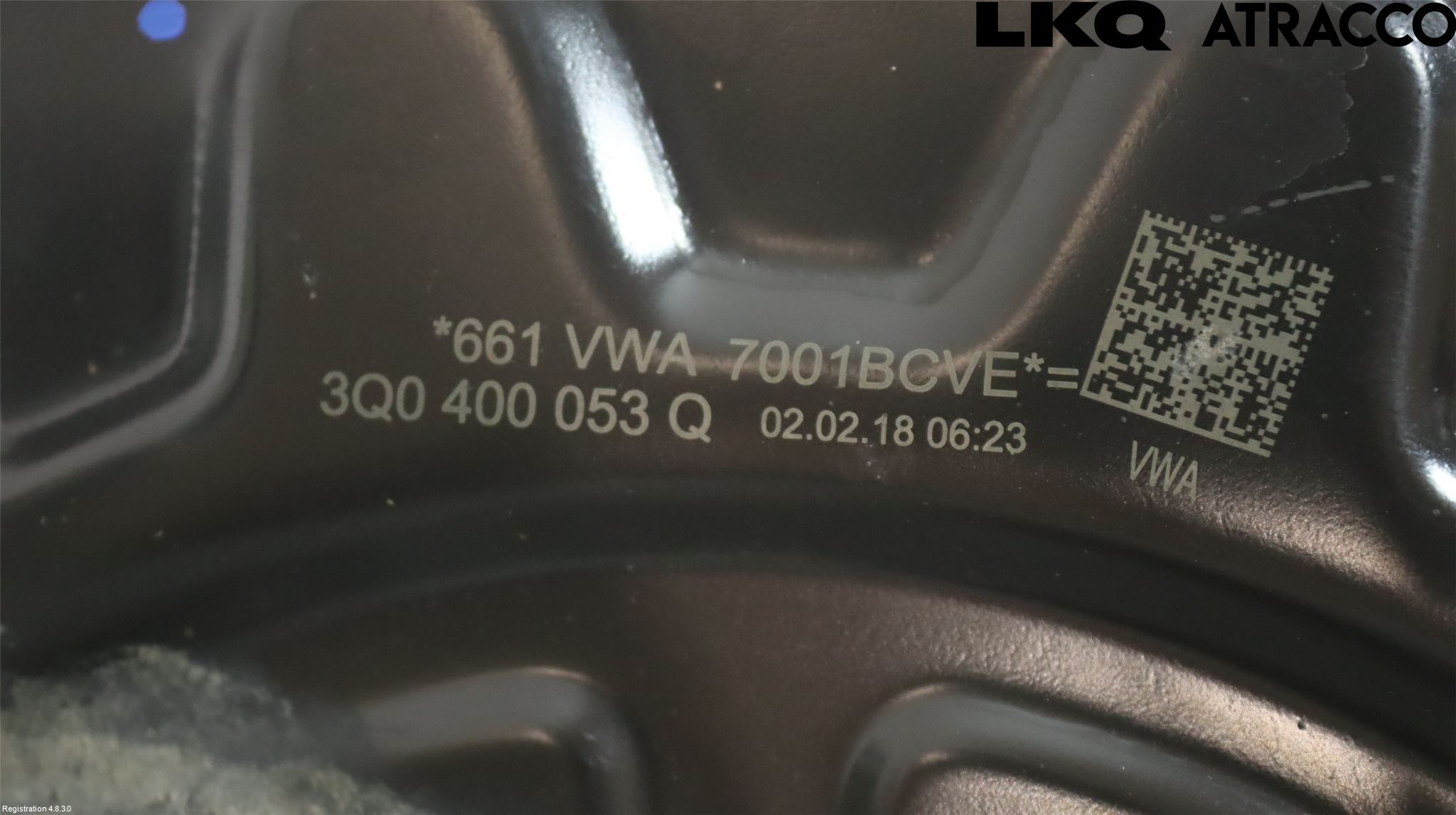 Volkswagen VW PASSAT 15-19 Spindel Vf