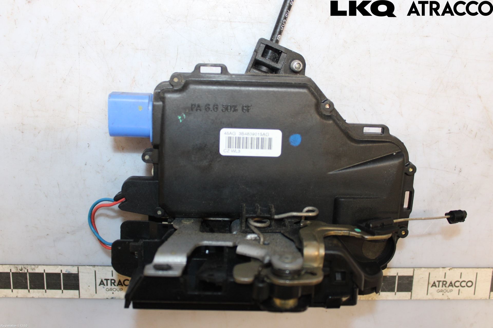 Volkswagen VW POLO 05-09 Dørlås - Låsekasse