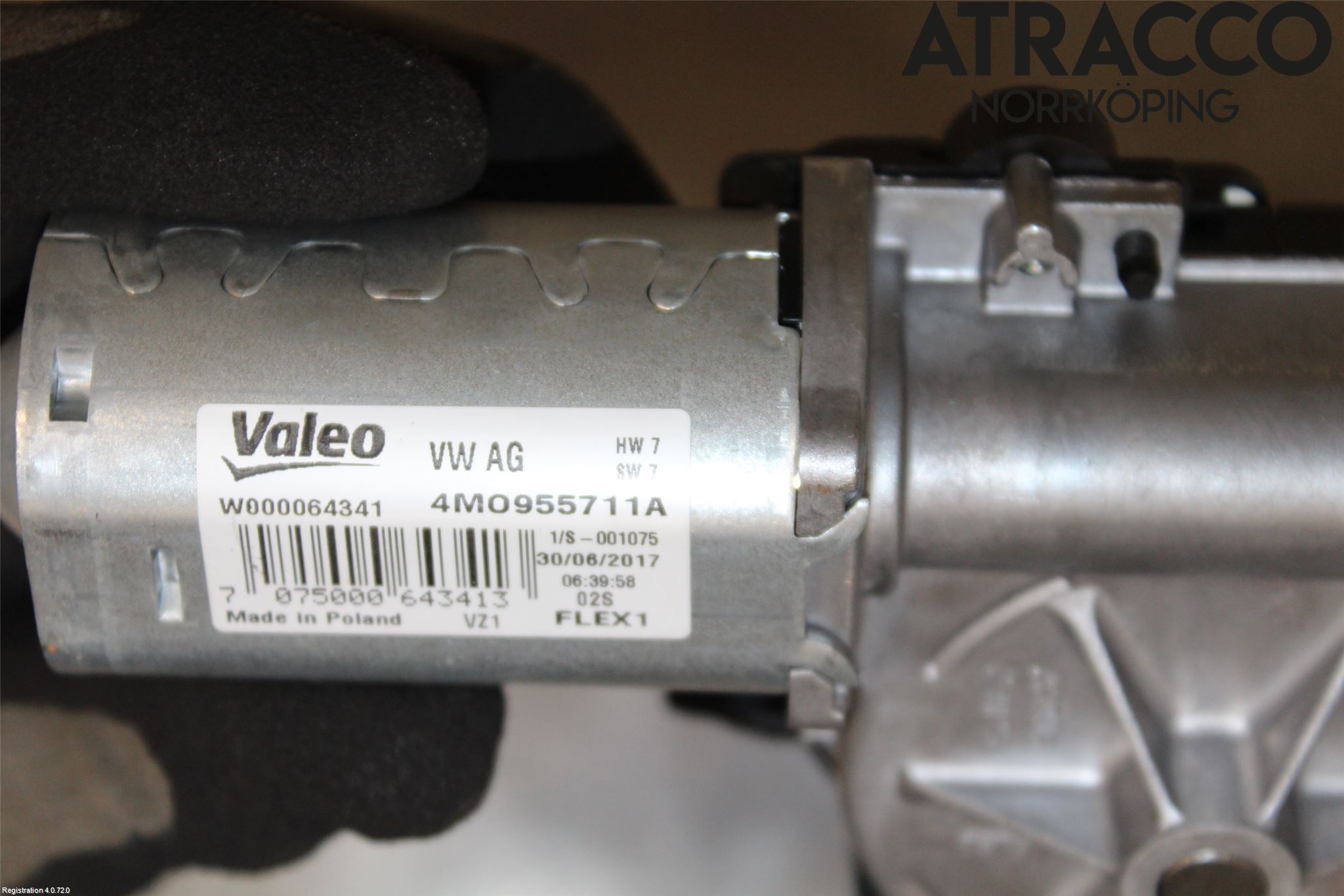 Audi A4/S4 B9 16-19 Viskermotor Bakluke