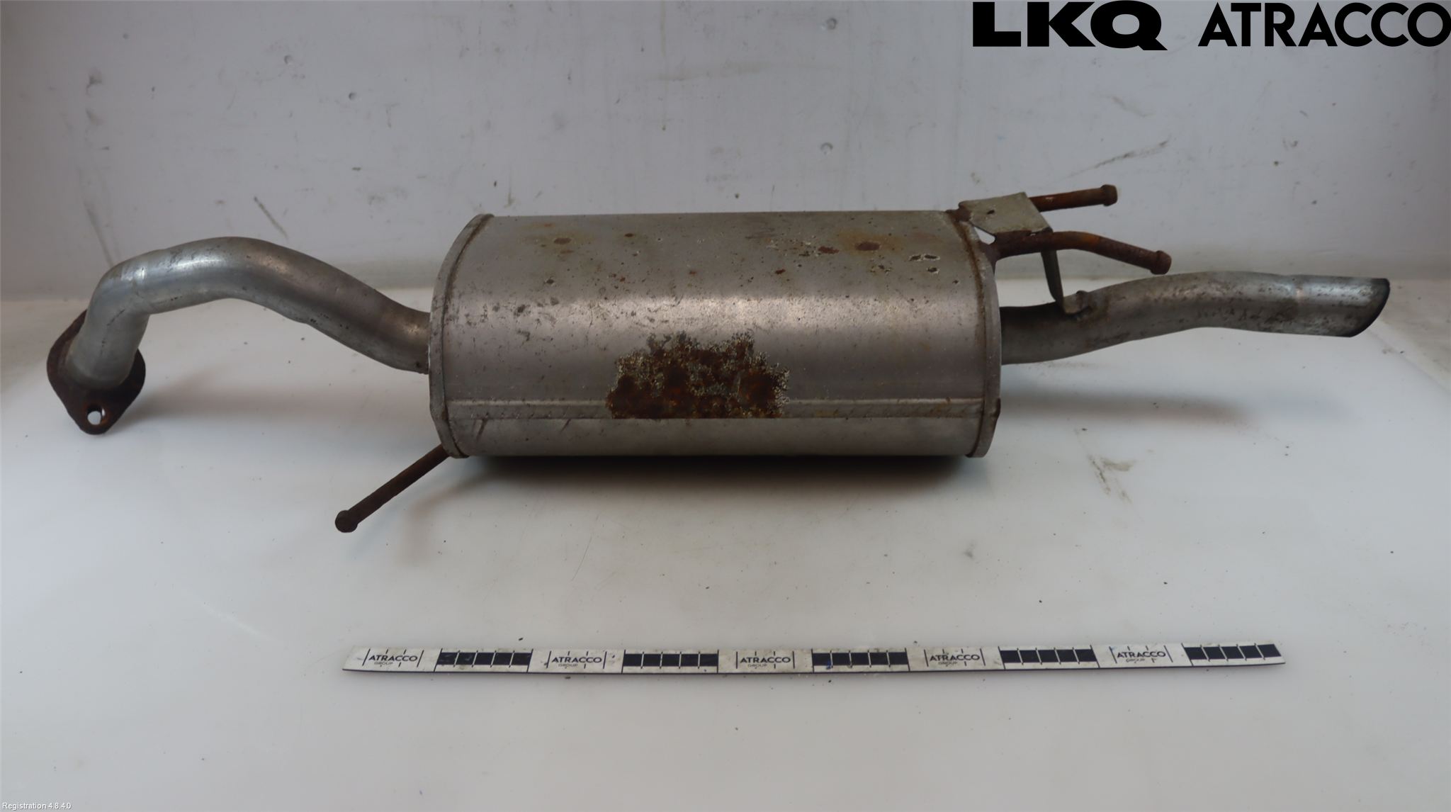 Toyota COROLLA 88-92 Eksos Bakre Potte