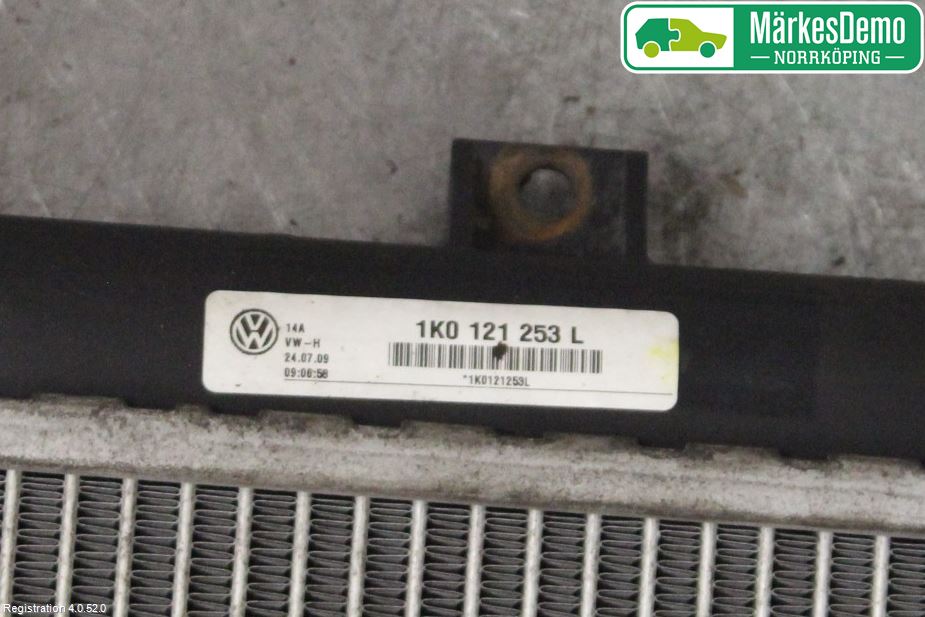 Volkswagen VW PASSAT 05-11 Radiator Manuell
