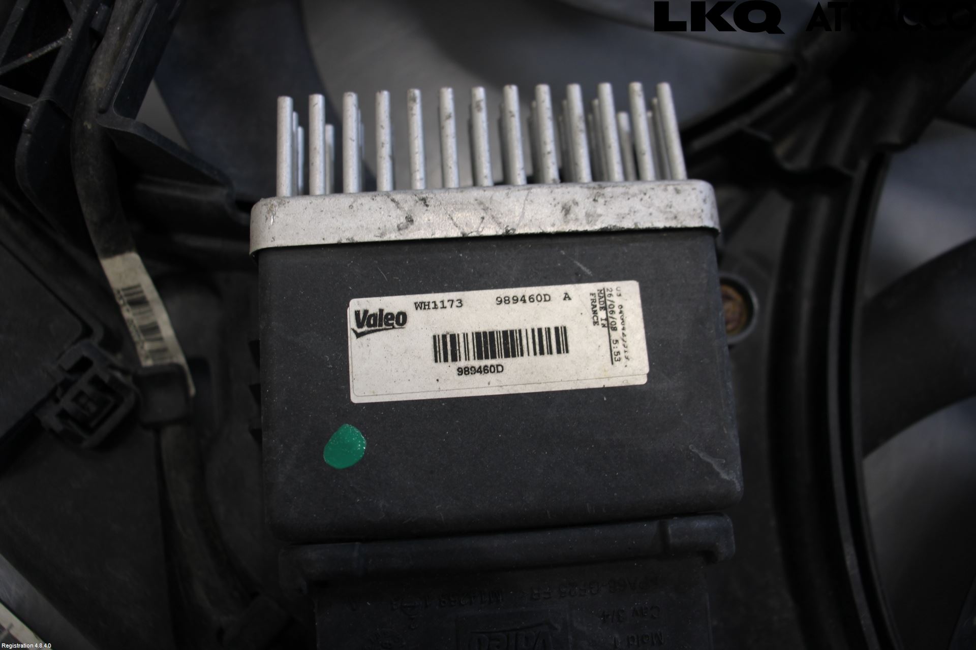 Audi A4/S4 08-11 Kjølevifte Elektrisk