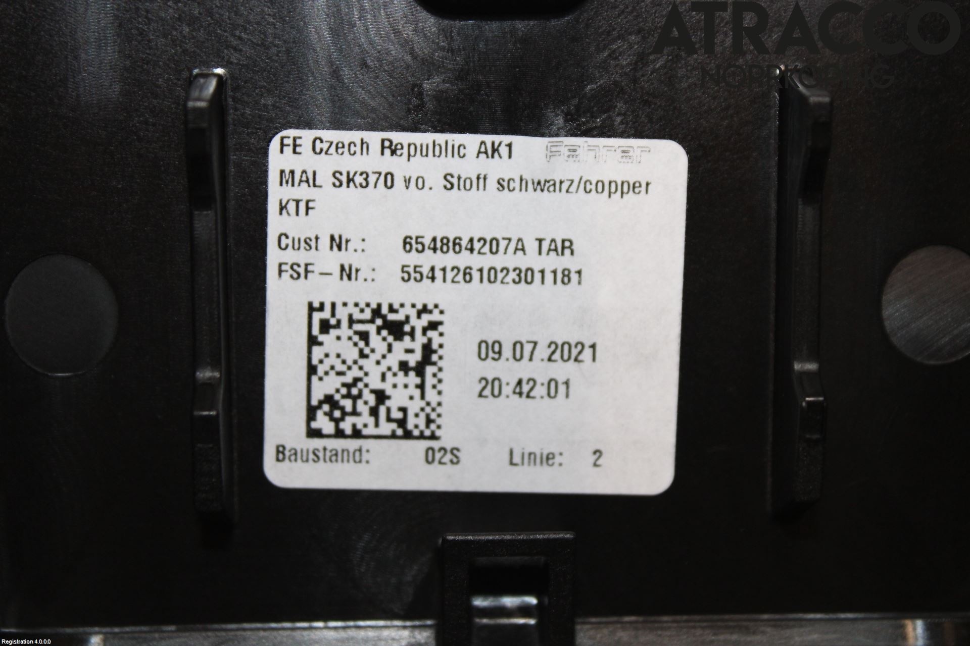 Skoda SCALA 19- Innr Armlene
