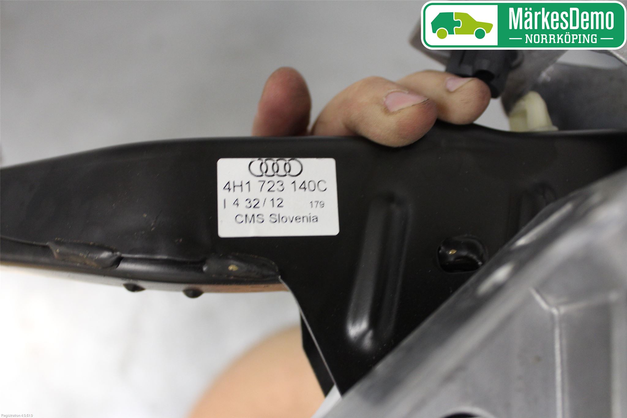 Audi A8/S8 4H 10-17 Bremsepedal