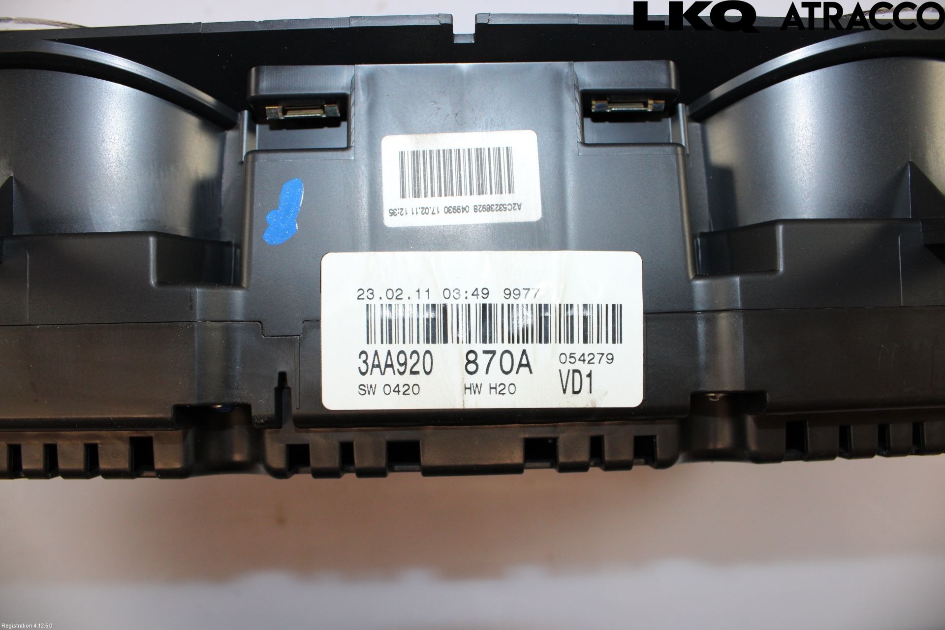 Volkswagen VW PASSAT 11-14 Instr Kombinert