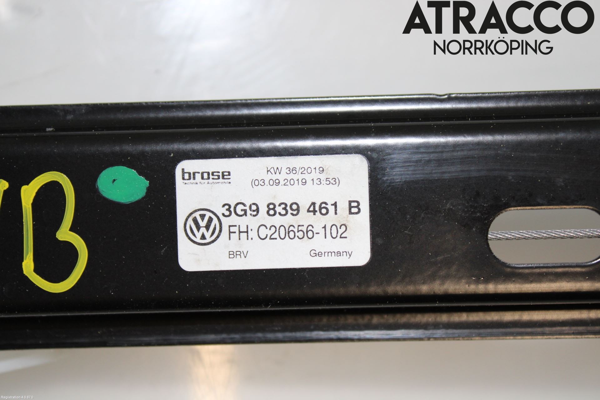 Volkswagen VW PASSAT 20-24 Vindusheis El Komp