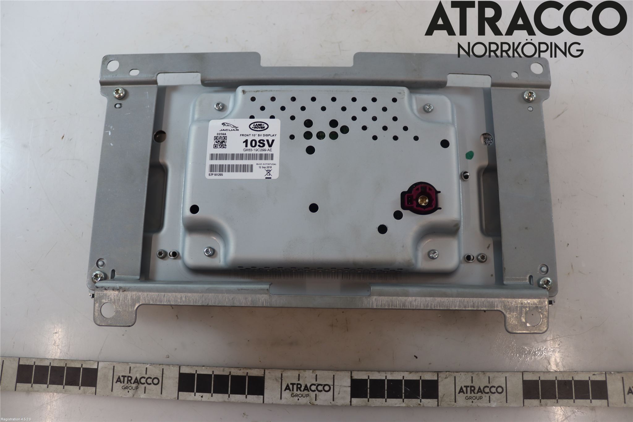 Jaguar XF (X260) 16-24 Instr Skjerm Dvd-Gps-Ac-Tlf