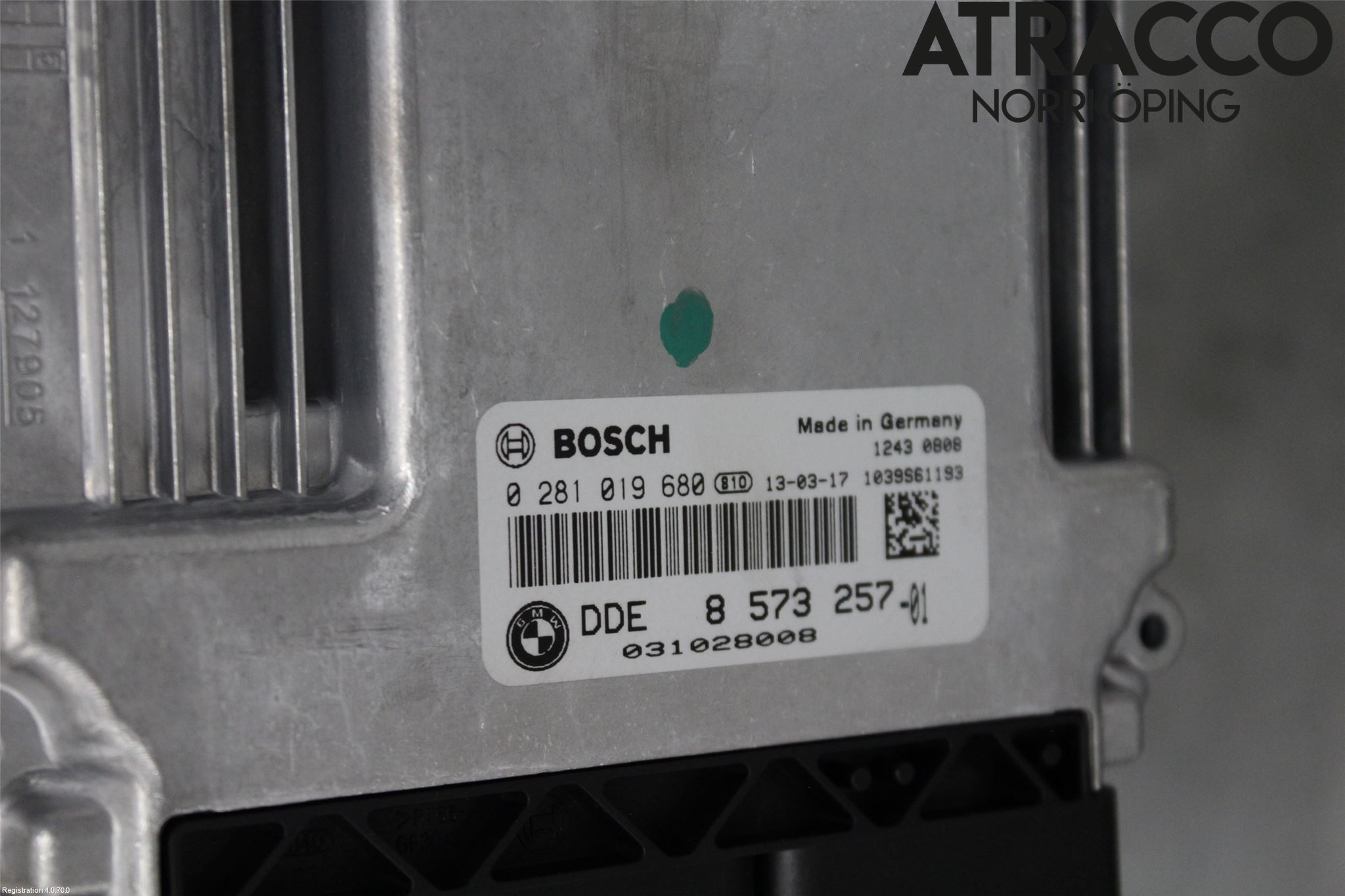 BMW 3 F30/F31/F80 12-19 Styreenhet Dieselpumpe