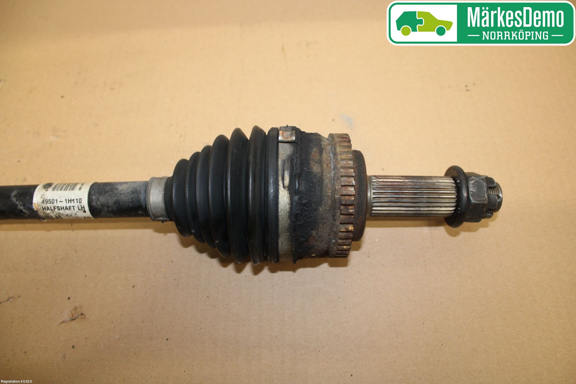 Kia CEED 06-12 Drivaksel Foran Kompl Venstre