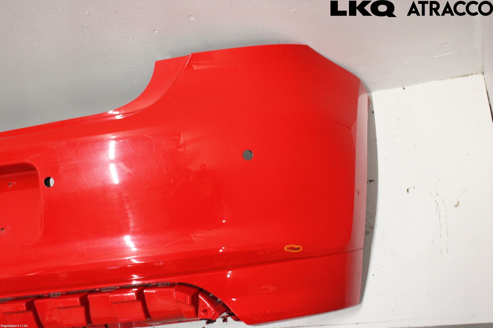Volkswagen VW POLO 10-17 Støtfanger Bak Overtrekk