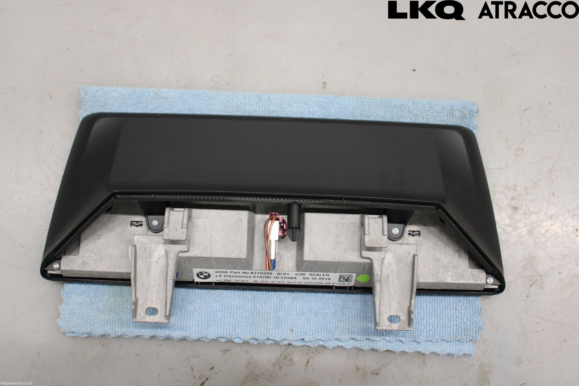 BMW 5 G30/G31/F90 17-23 Instr Skjerm Dvd-Gps-Ac-Tlf