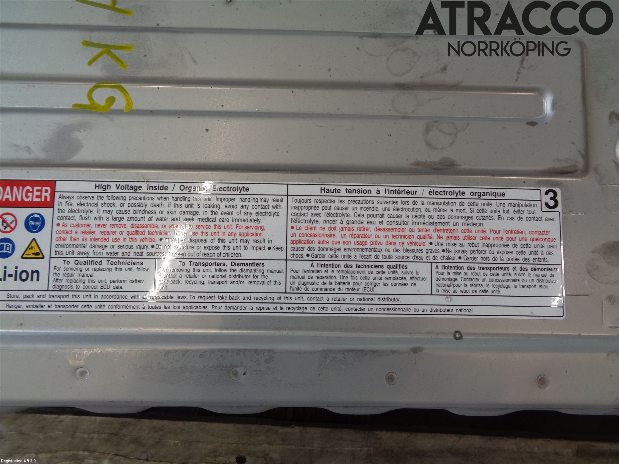 Toyota YARIS XP21 20- Hybrid Batteri