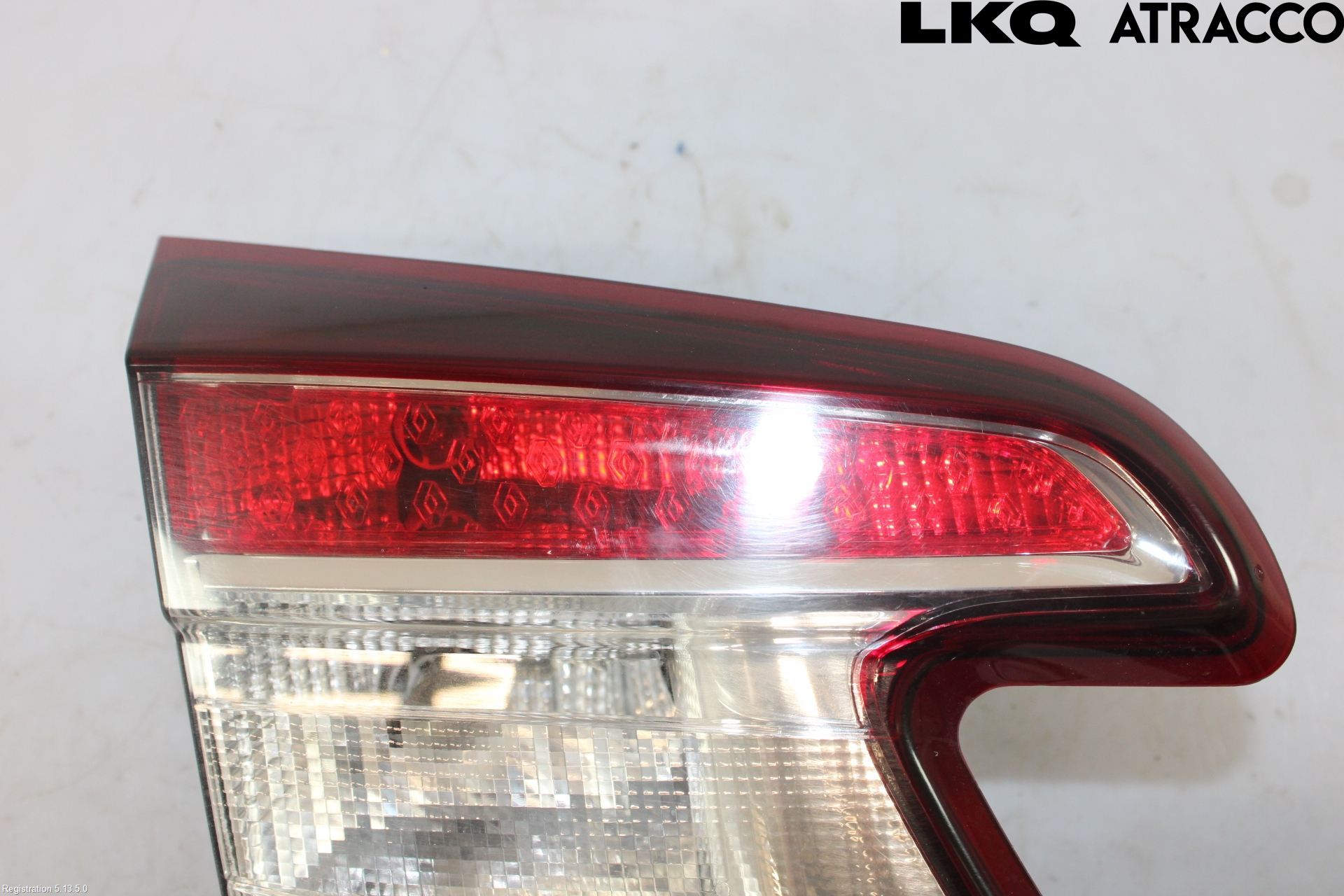 Renault MEGANE III 09-15 Baklykt Venstre  På Luke(Indre